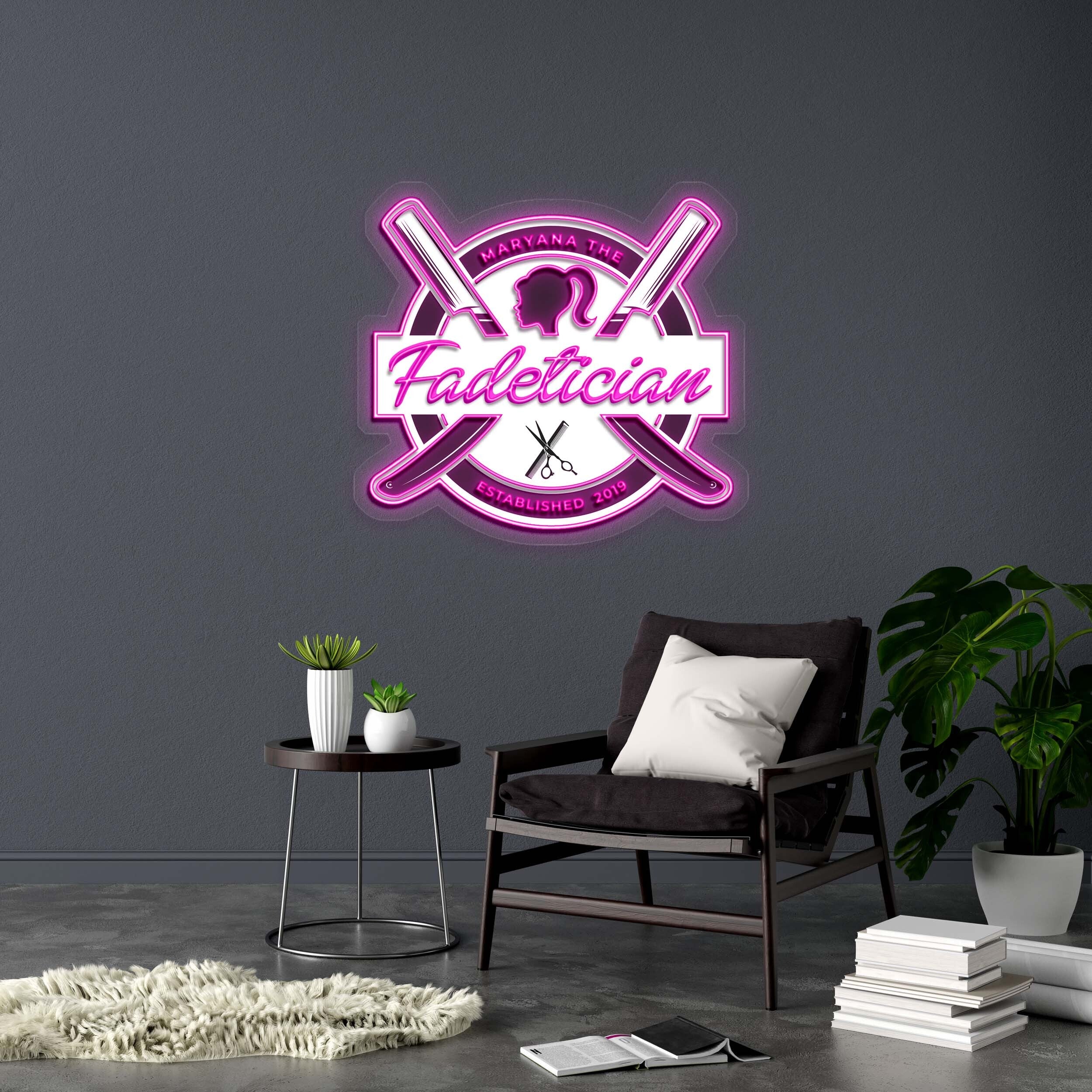 Fadetician - Premium Neon Artwork