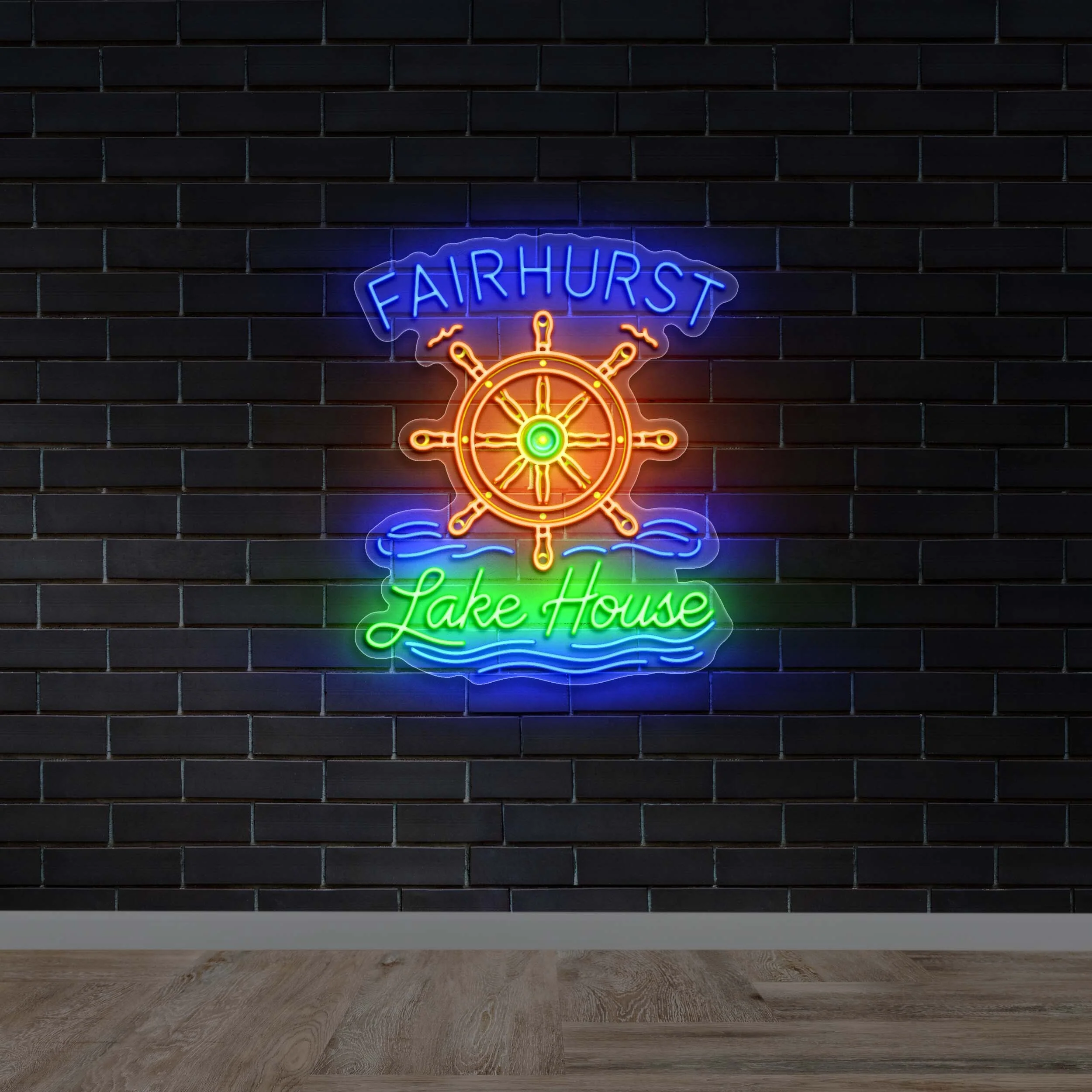 Fairhurst Lake House - Premium Neon Artwork
