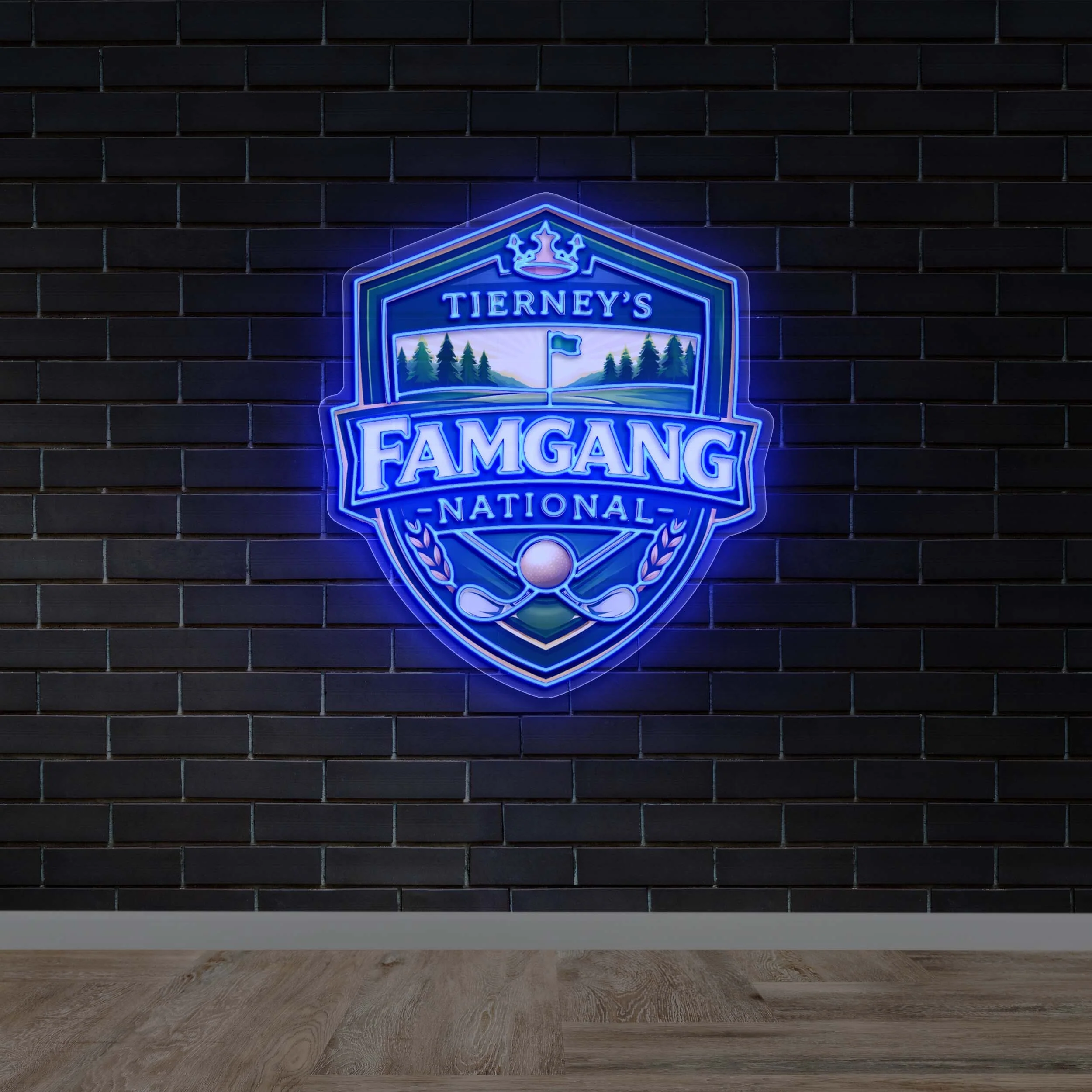 FAMGANG NATIONAL - Premium Neon Artwork