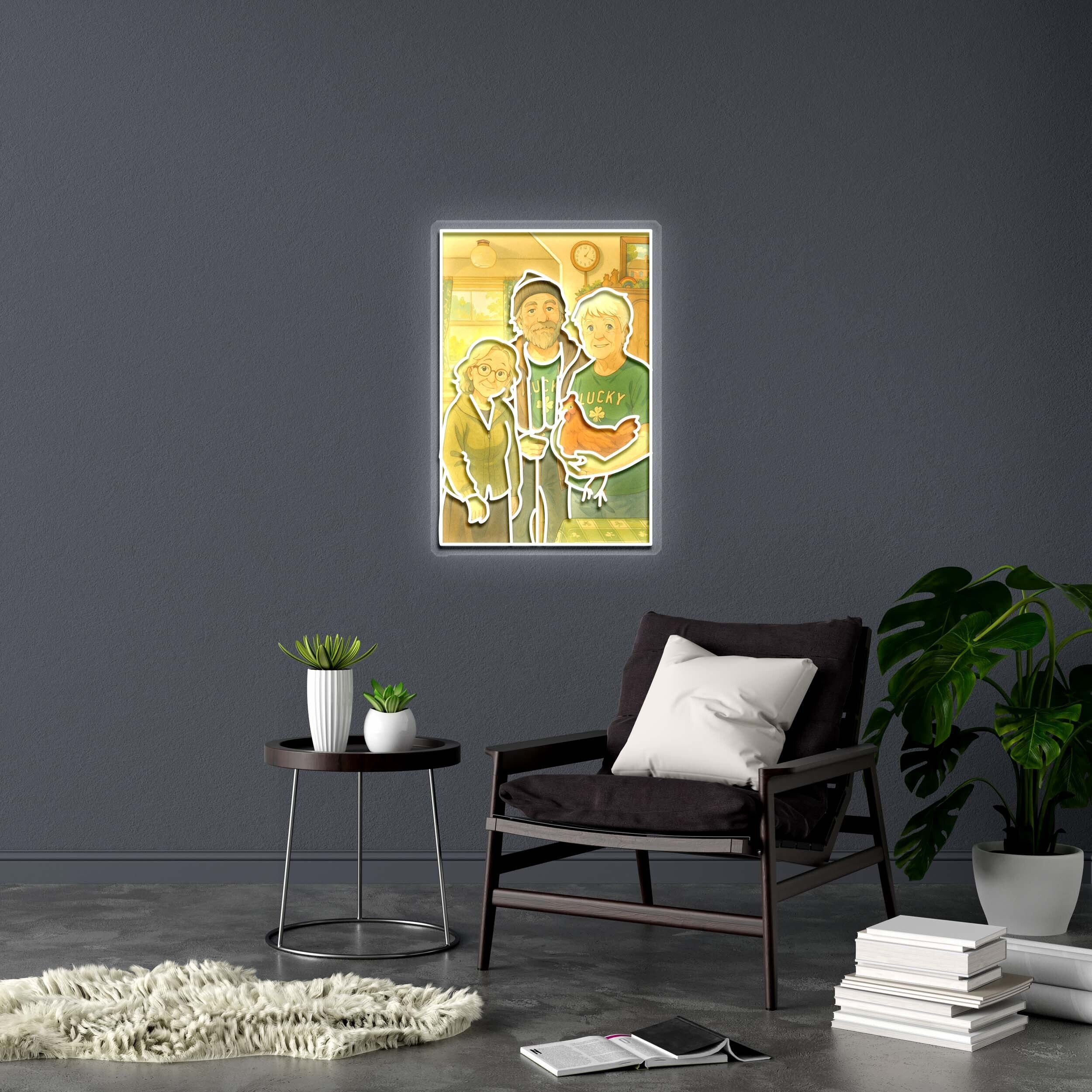 Farm Folks  - Premium Neon Artwork