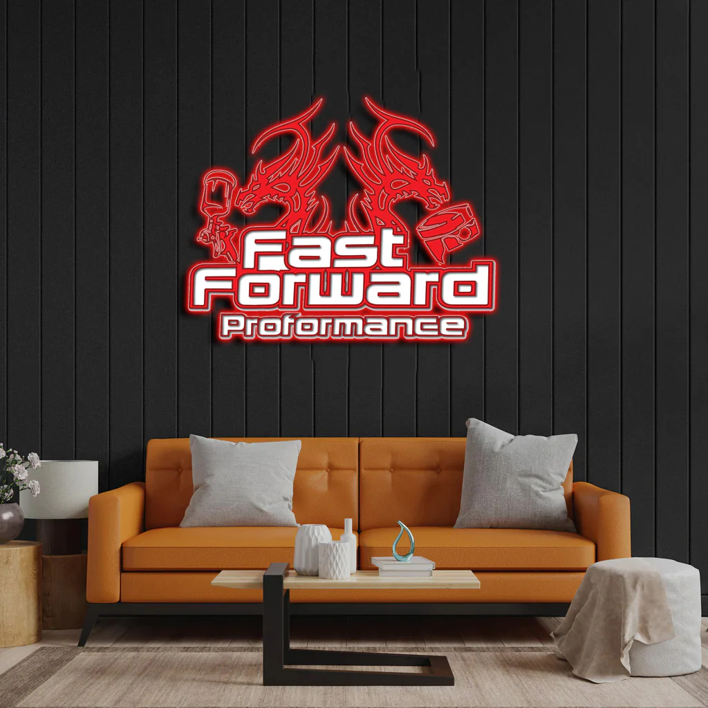 Fast Forward Proformance - Premium Neon Artwork