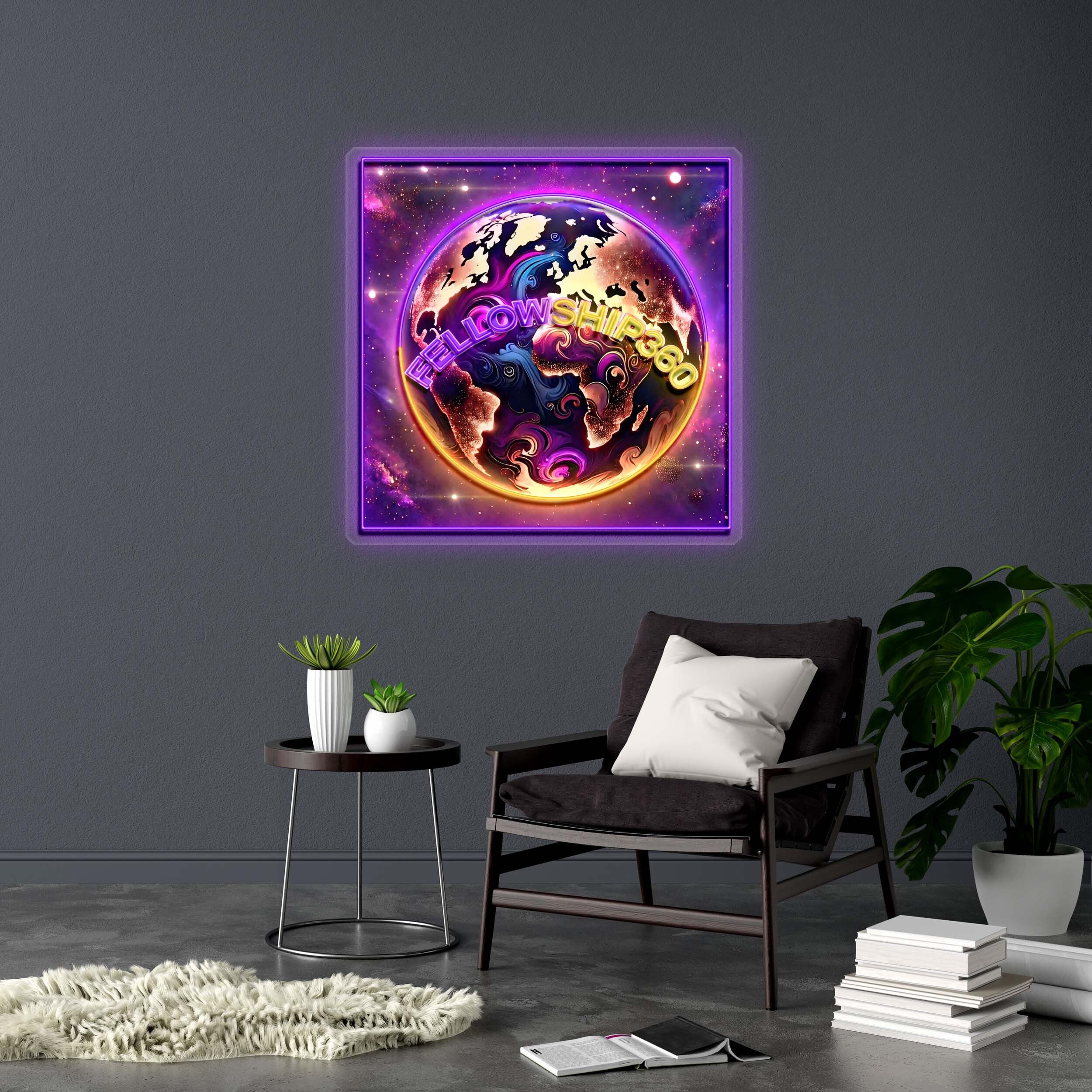 FELLOWSHIP360 - Premium Neon Artwork