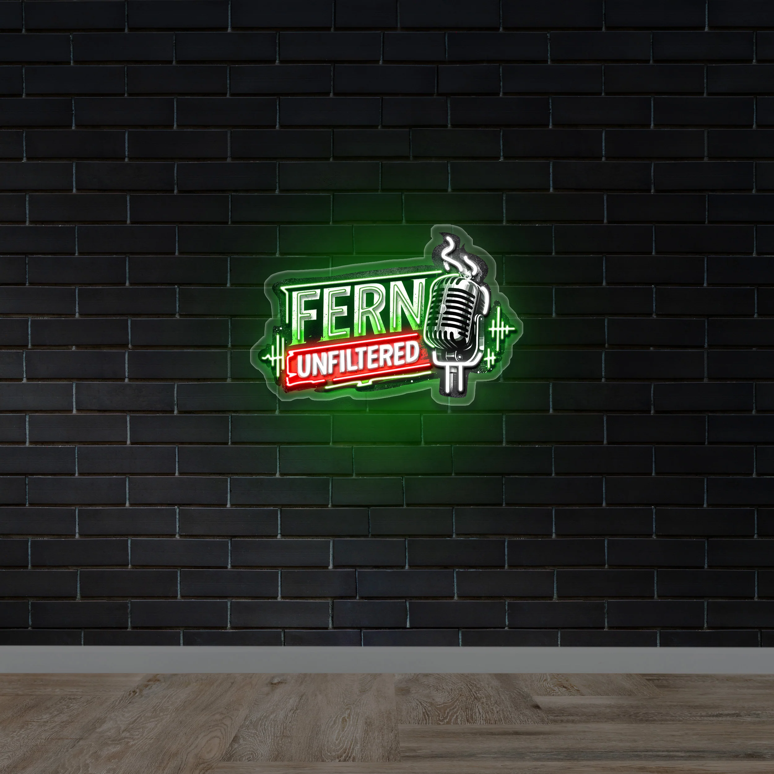 FERN UNFILTERED - Premium Neon Artwork