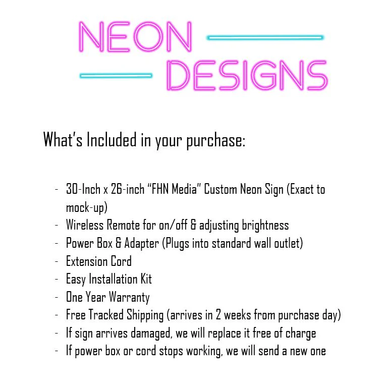FHN Media - Premium Neon Artwork - Image 2