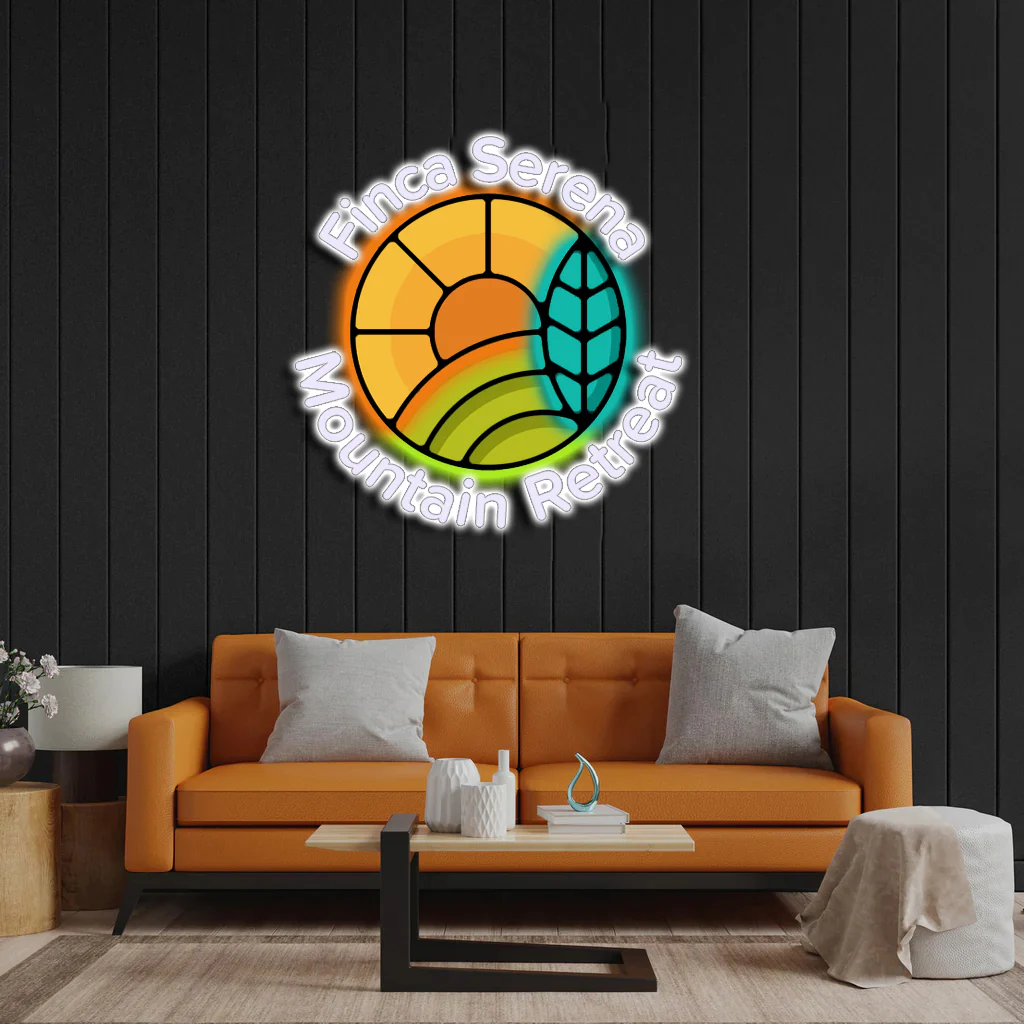 Finca Serena - Premium Neon Artwork
