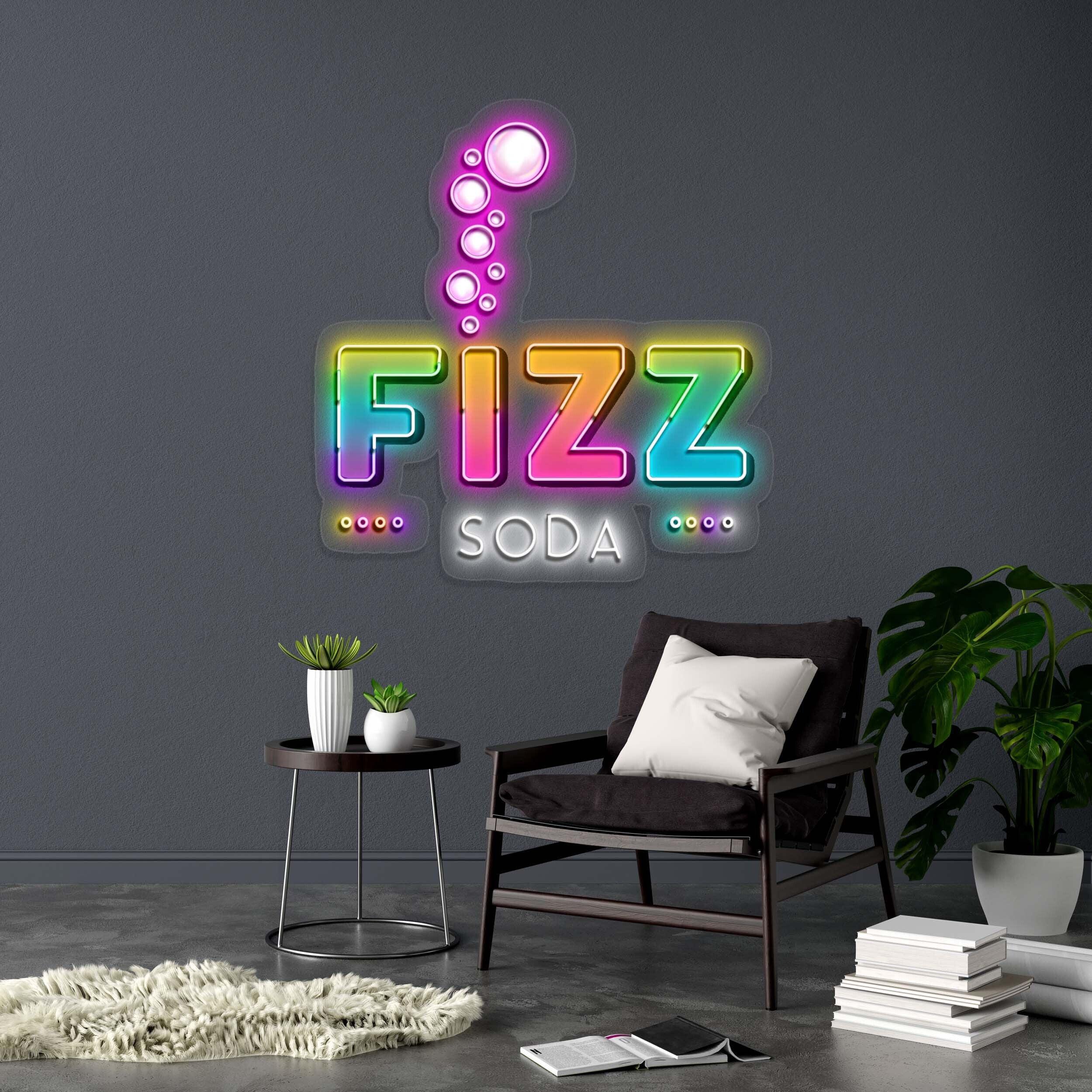 FIZZ - Premium Neon Artwork