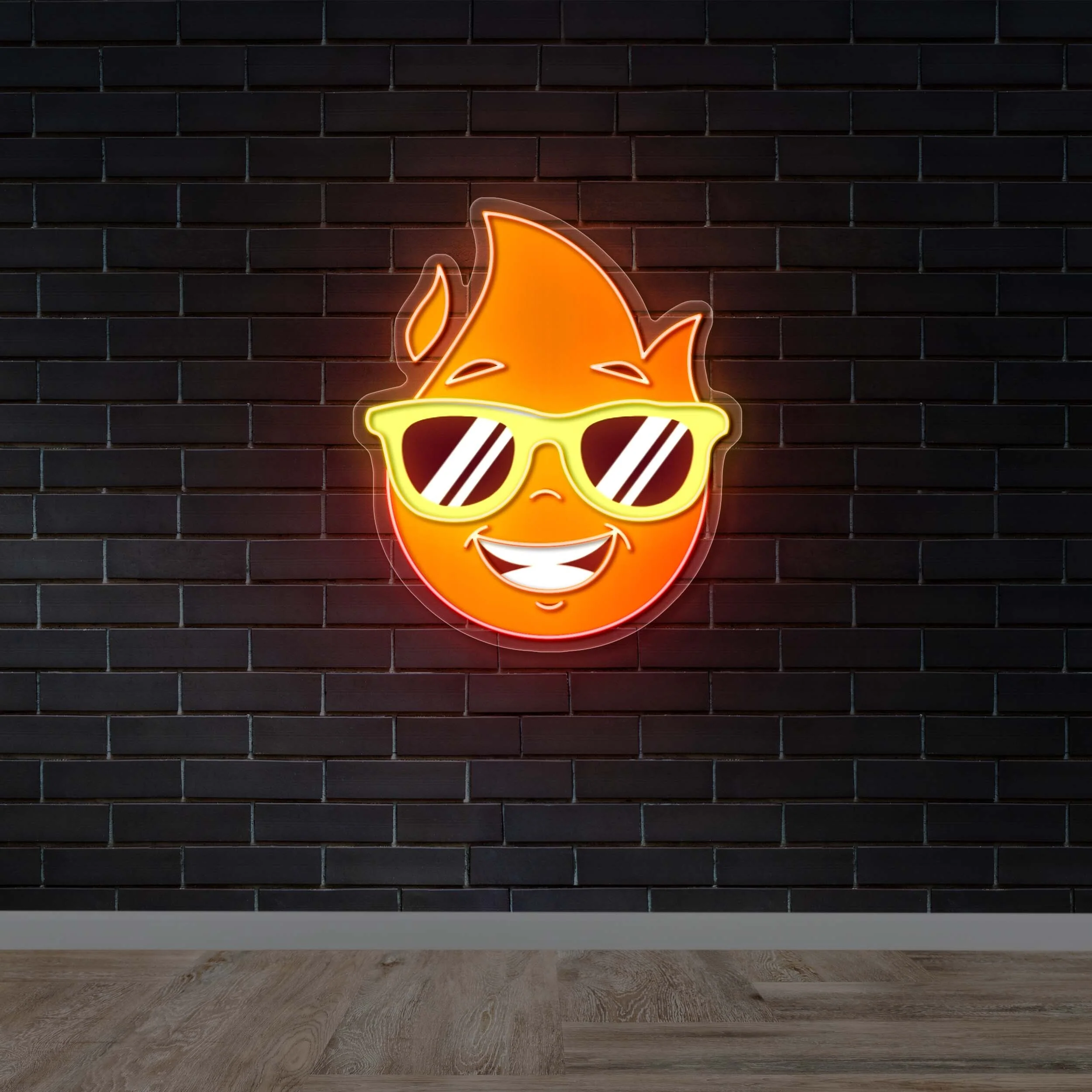 Flame - Premium Neon Artwork