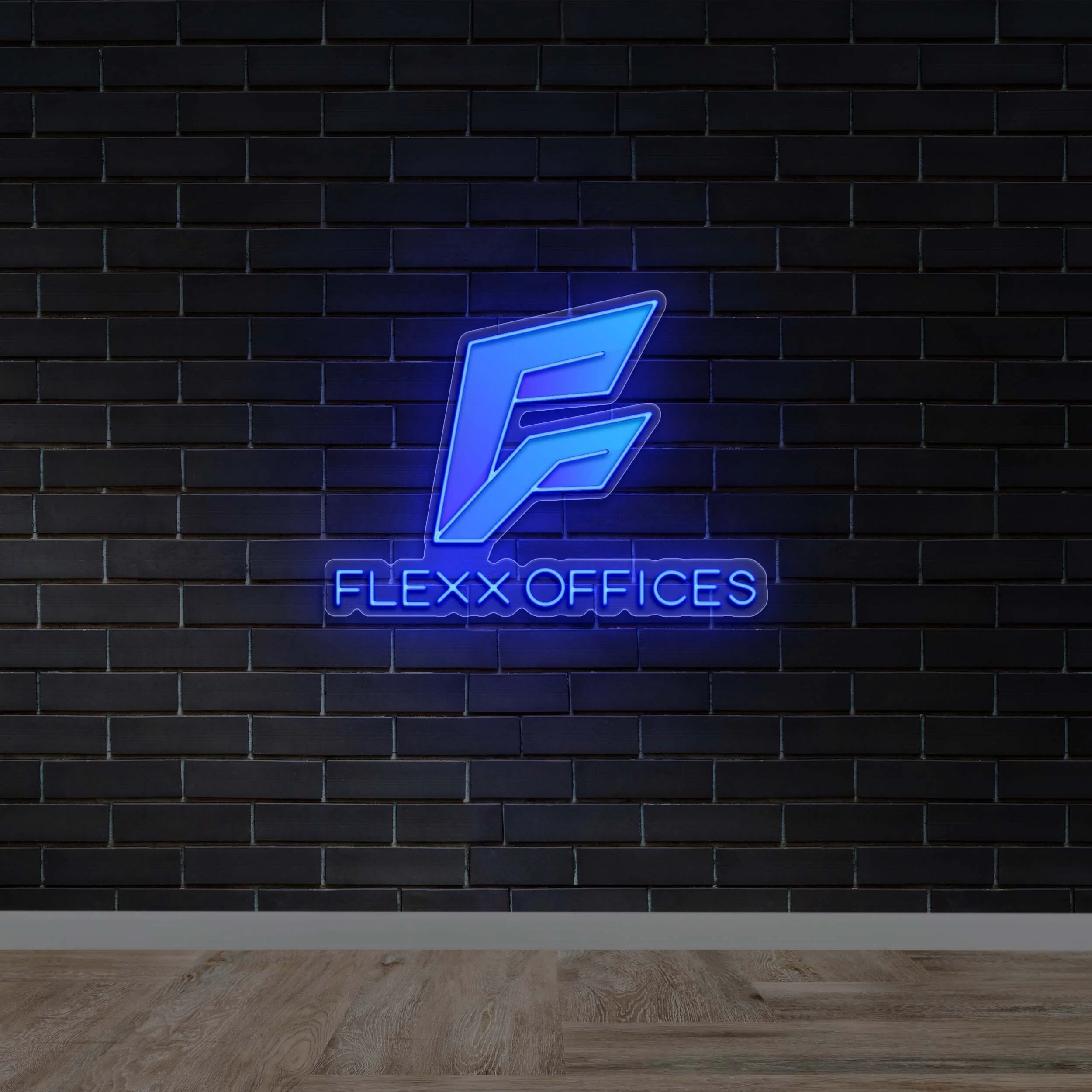 FLEXX OFFICES - Premium Neon Artwork