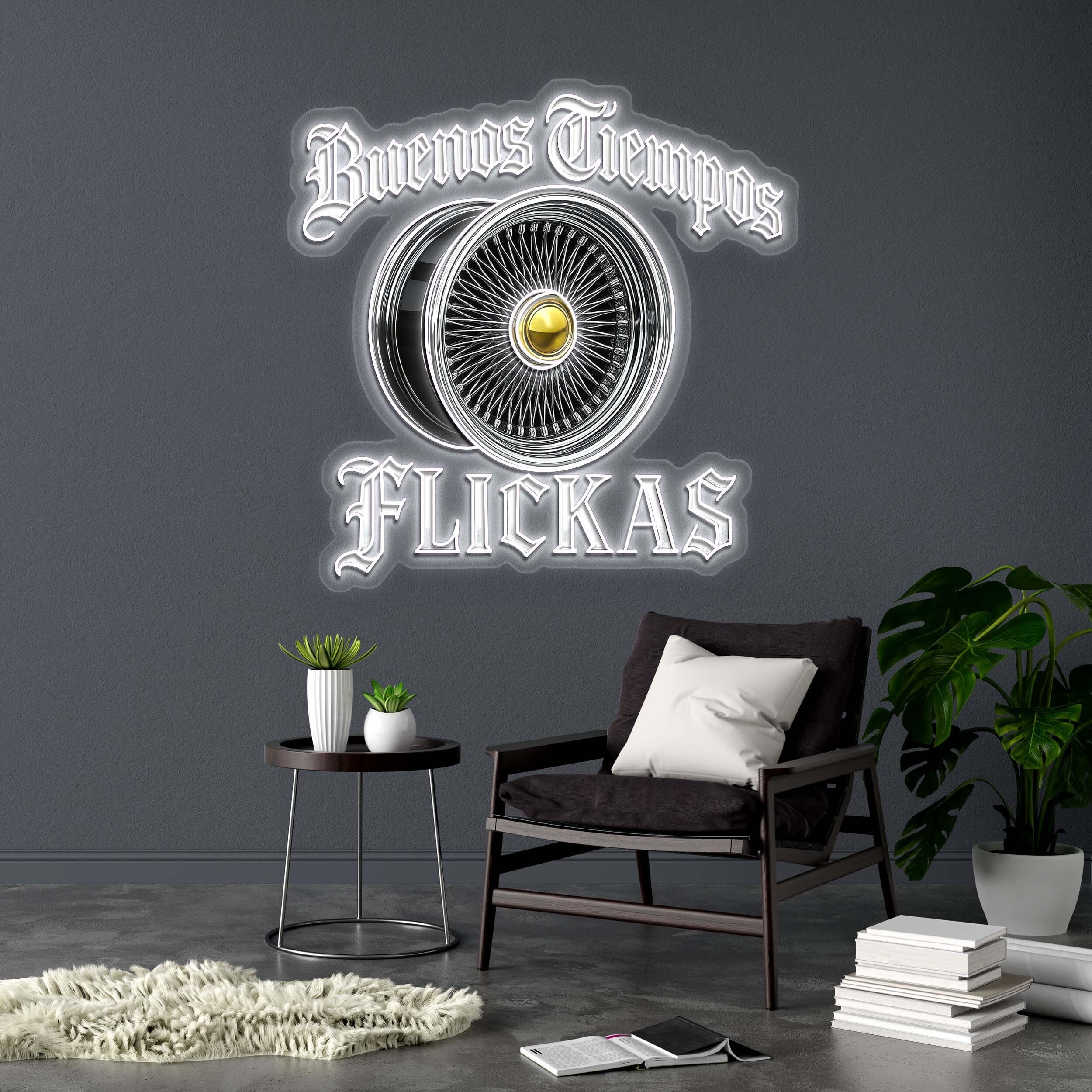 FLICKAS - Premium Neon Artwork