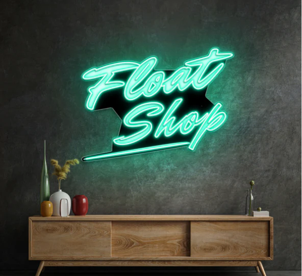 Float Shop (version 2) - Premium Neon Artwork