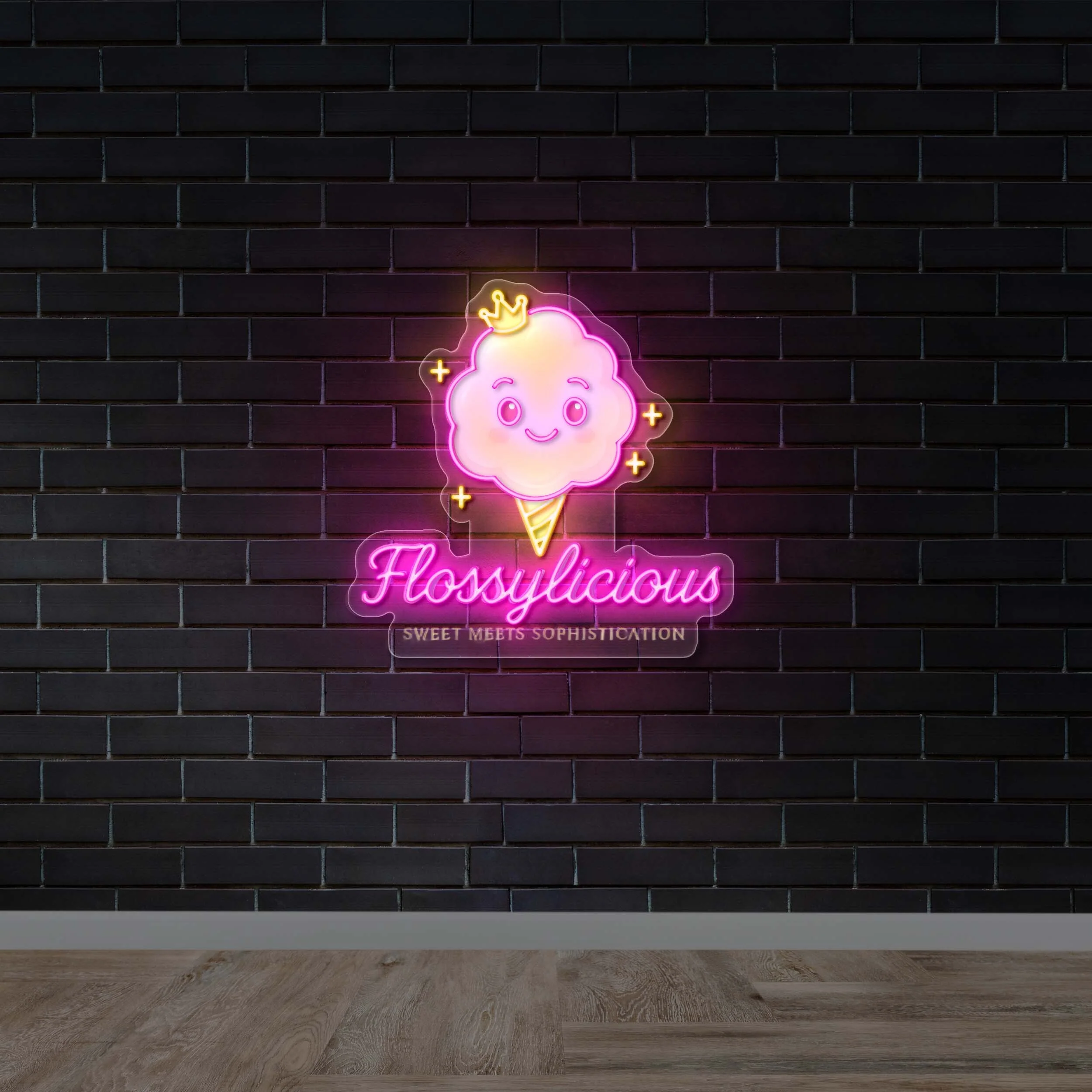 Flossylicious - Premium Neon Artwork - Image 2