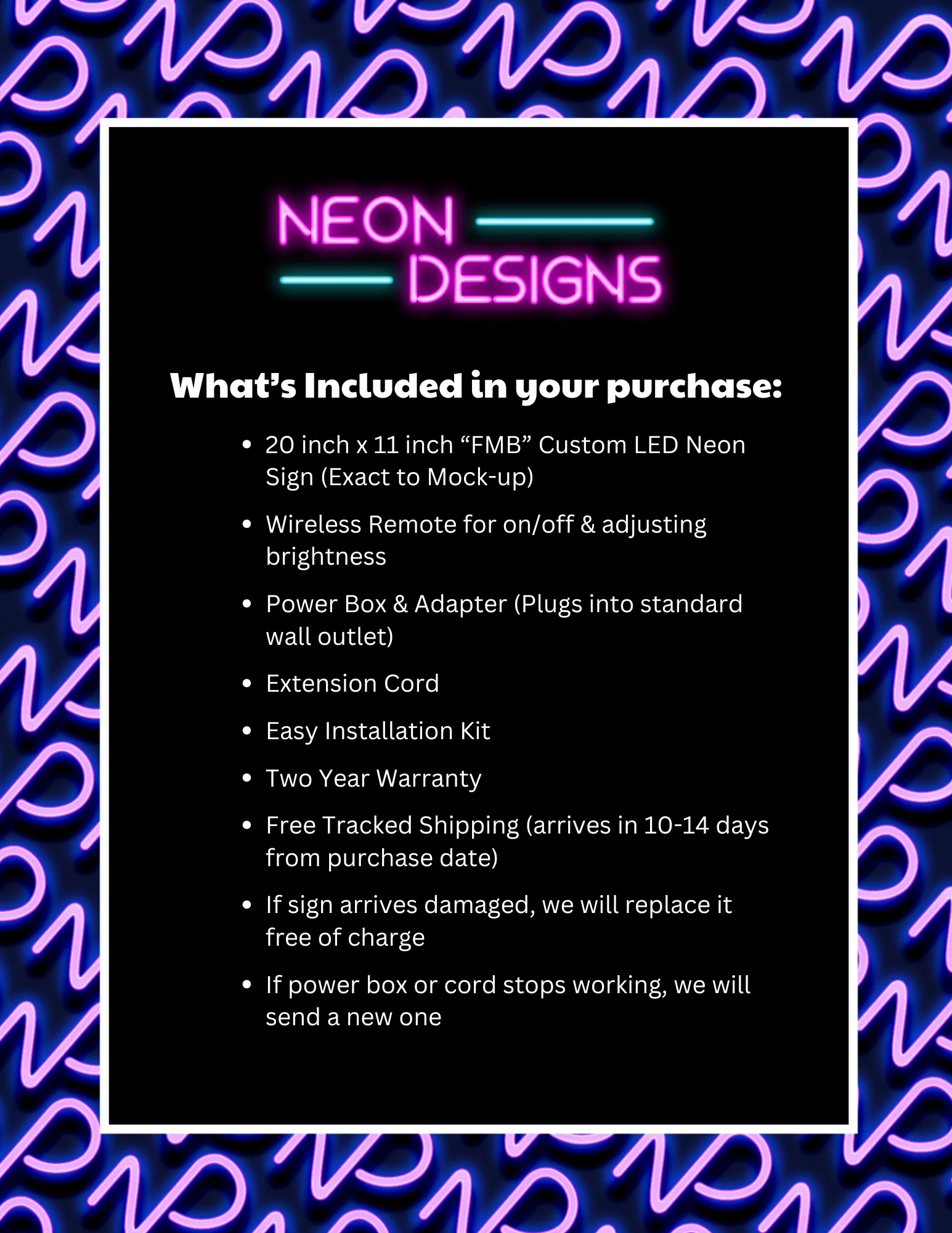 FMB - Premium Neon Artwork - Image 2