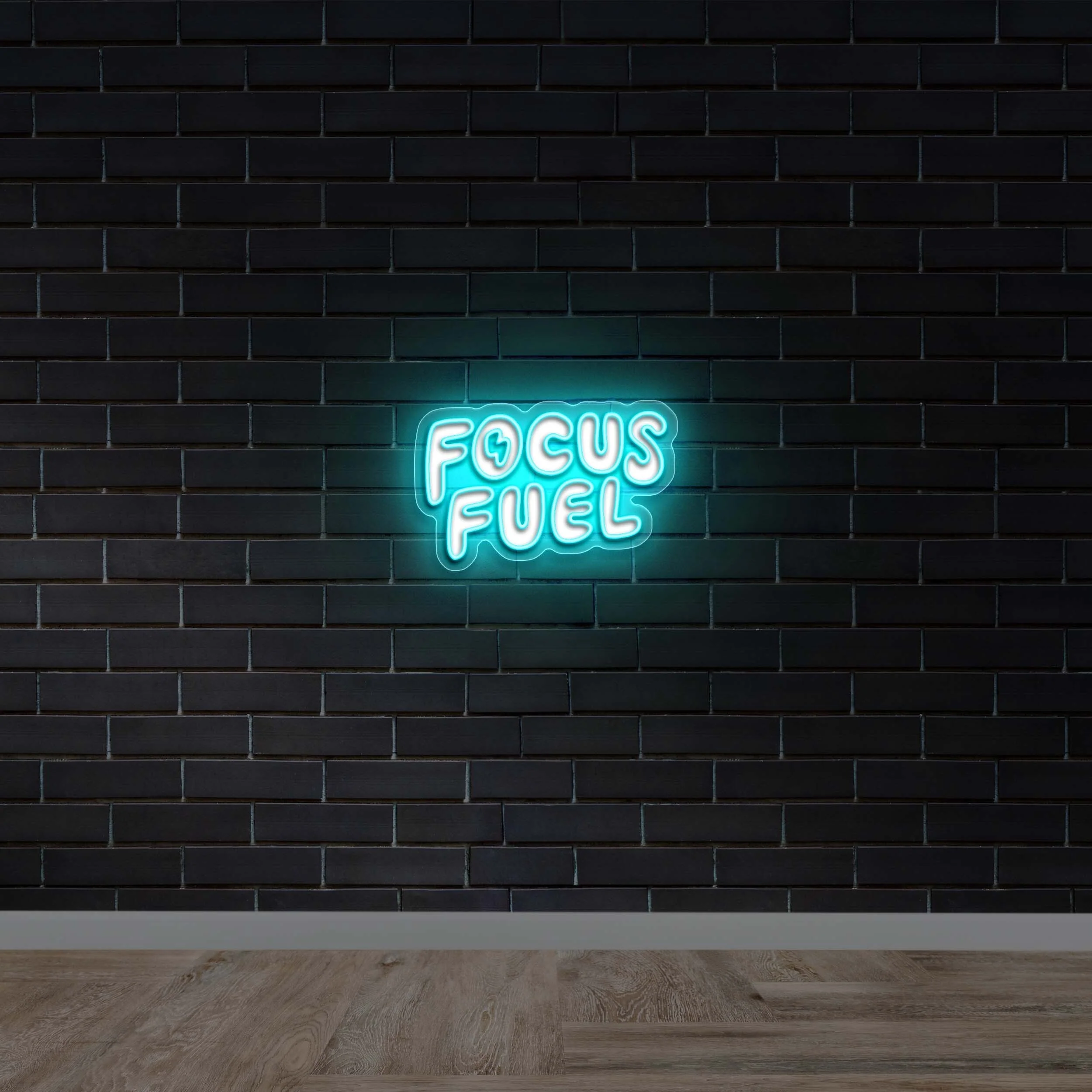 FOCUS FUEL - Premium Neon Artwork