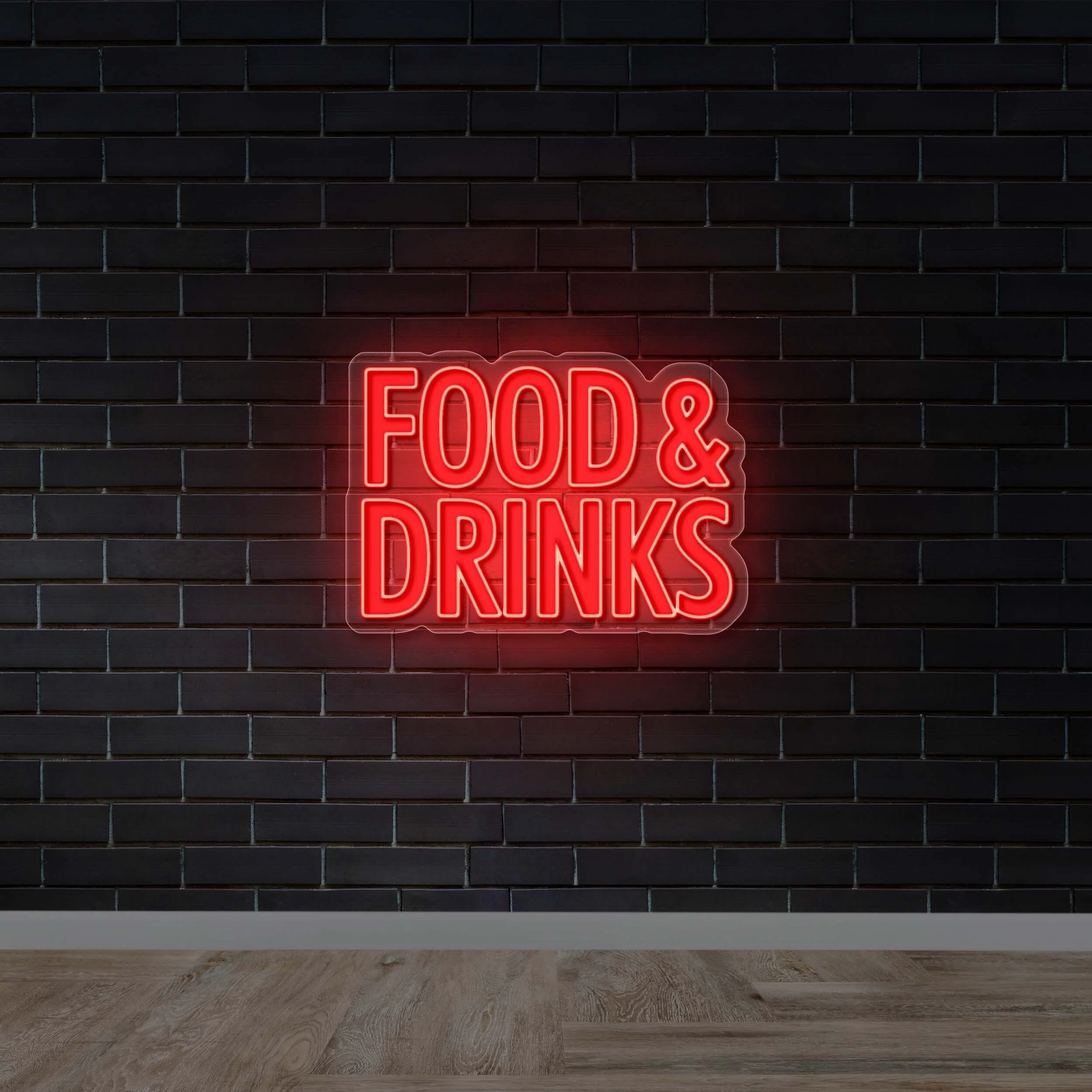 Food & Drinks - Premium Neon Artwork