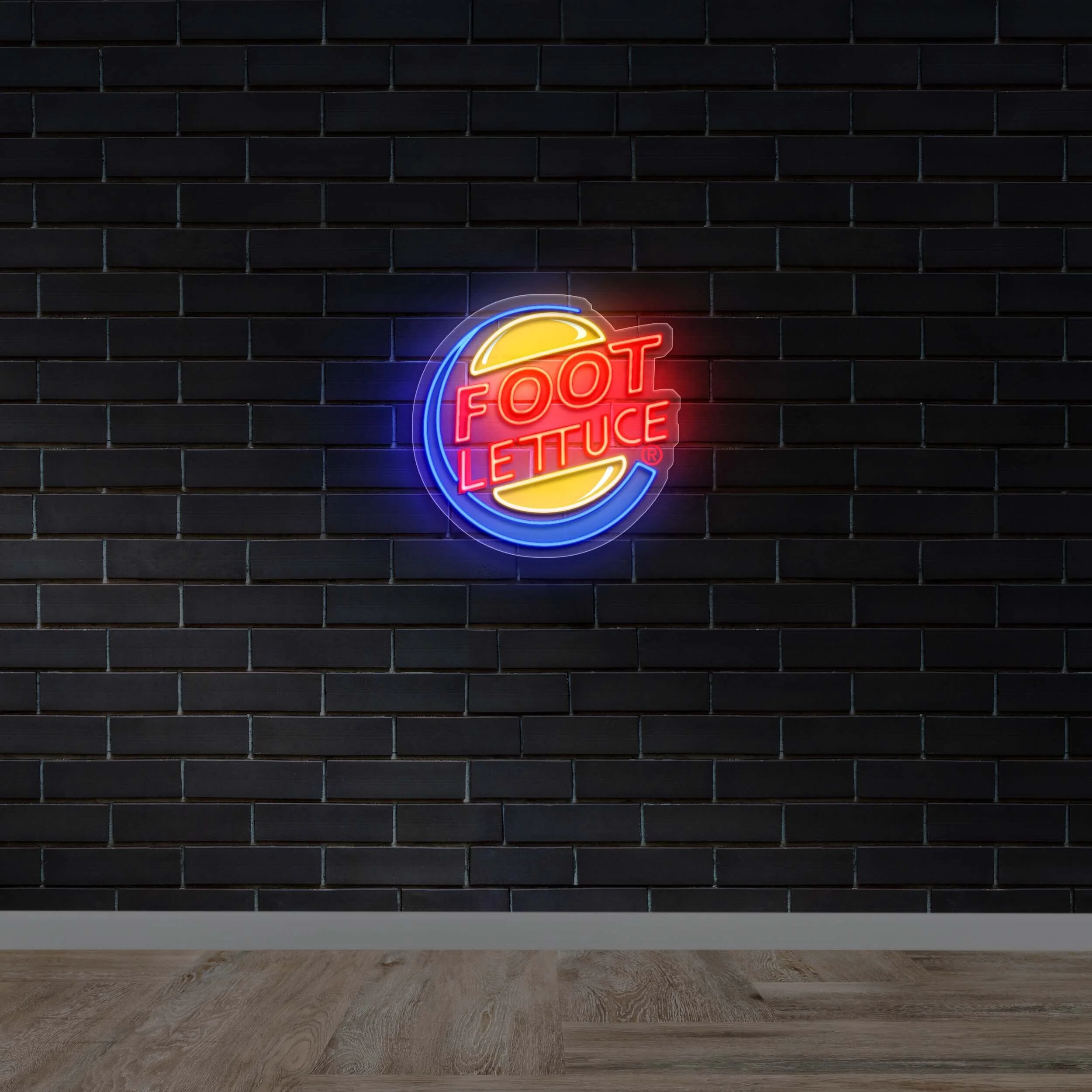 Foot Lettuce – Premium Neon Artwork