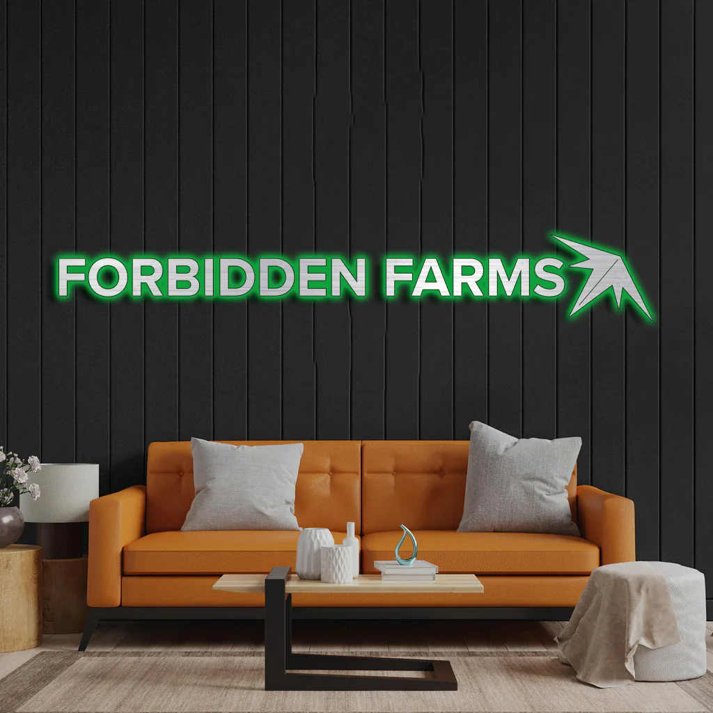 FORBIDDEN FARMS - Premium Neon Artwork