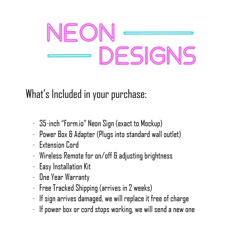 Form.io - Premium Neon Artwork - Image 2