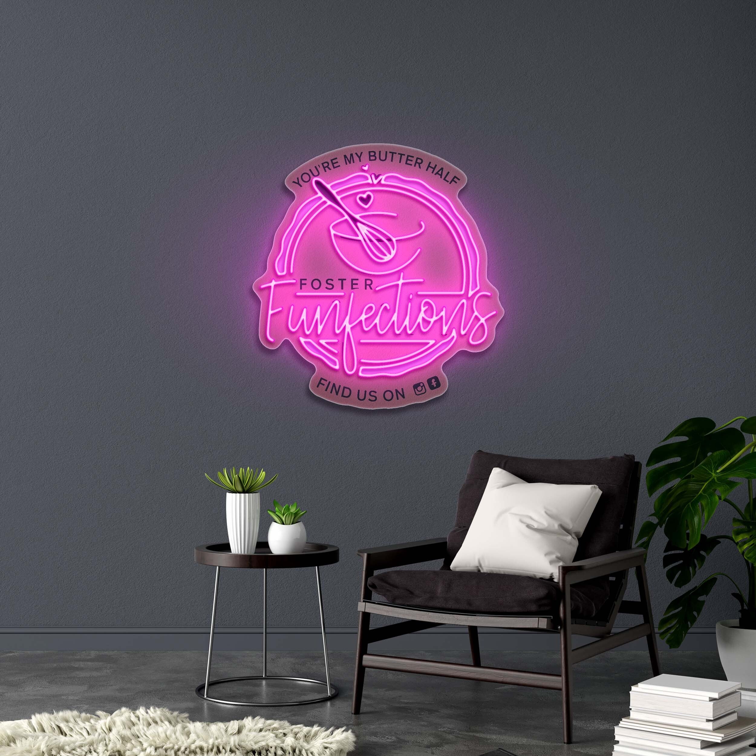 FOSTER FUNFECTIONS - Premium Neon Artwork