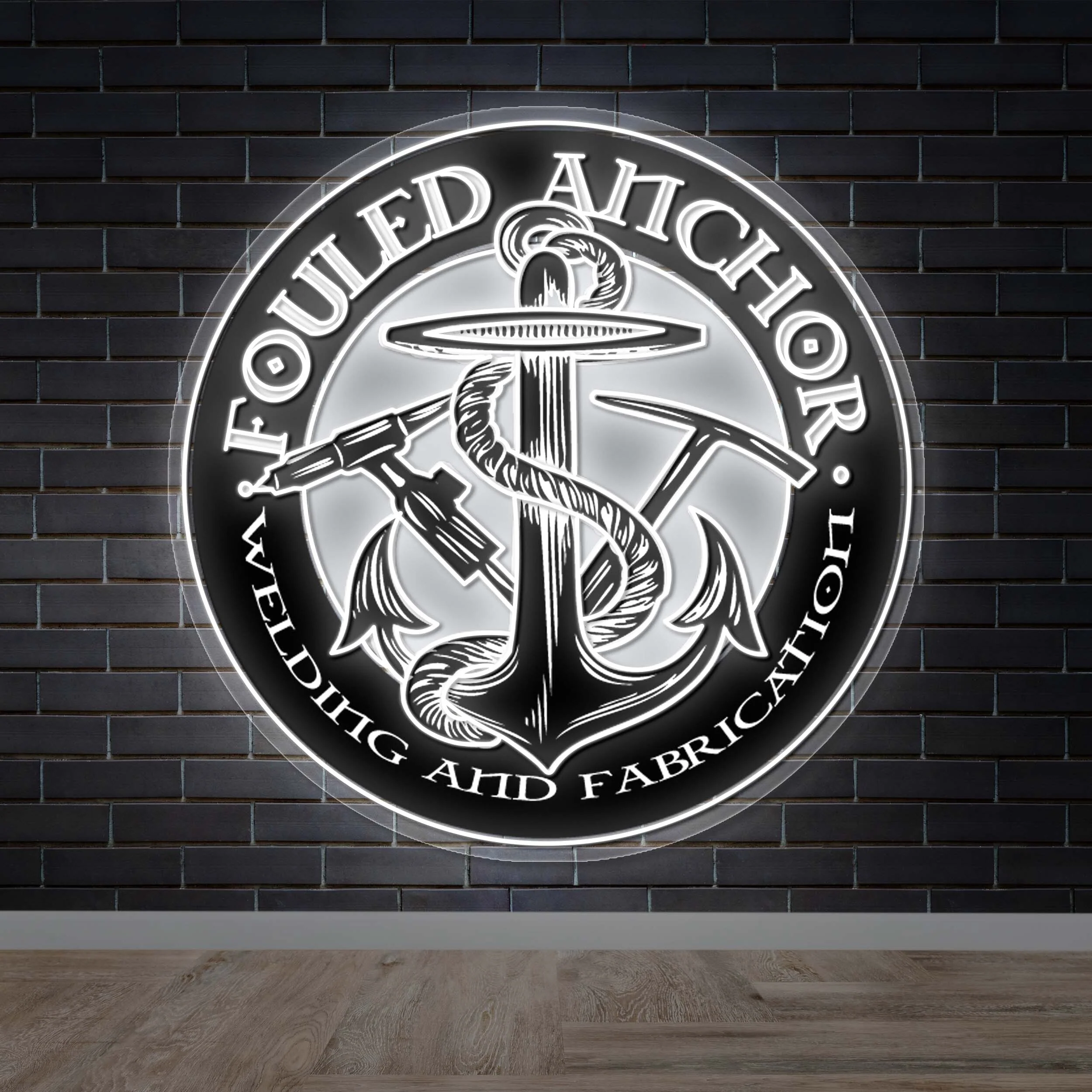 Fouled Anchor - Premium Neon Artwork