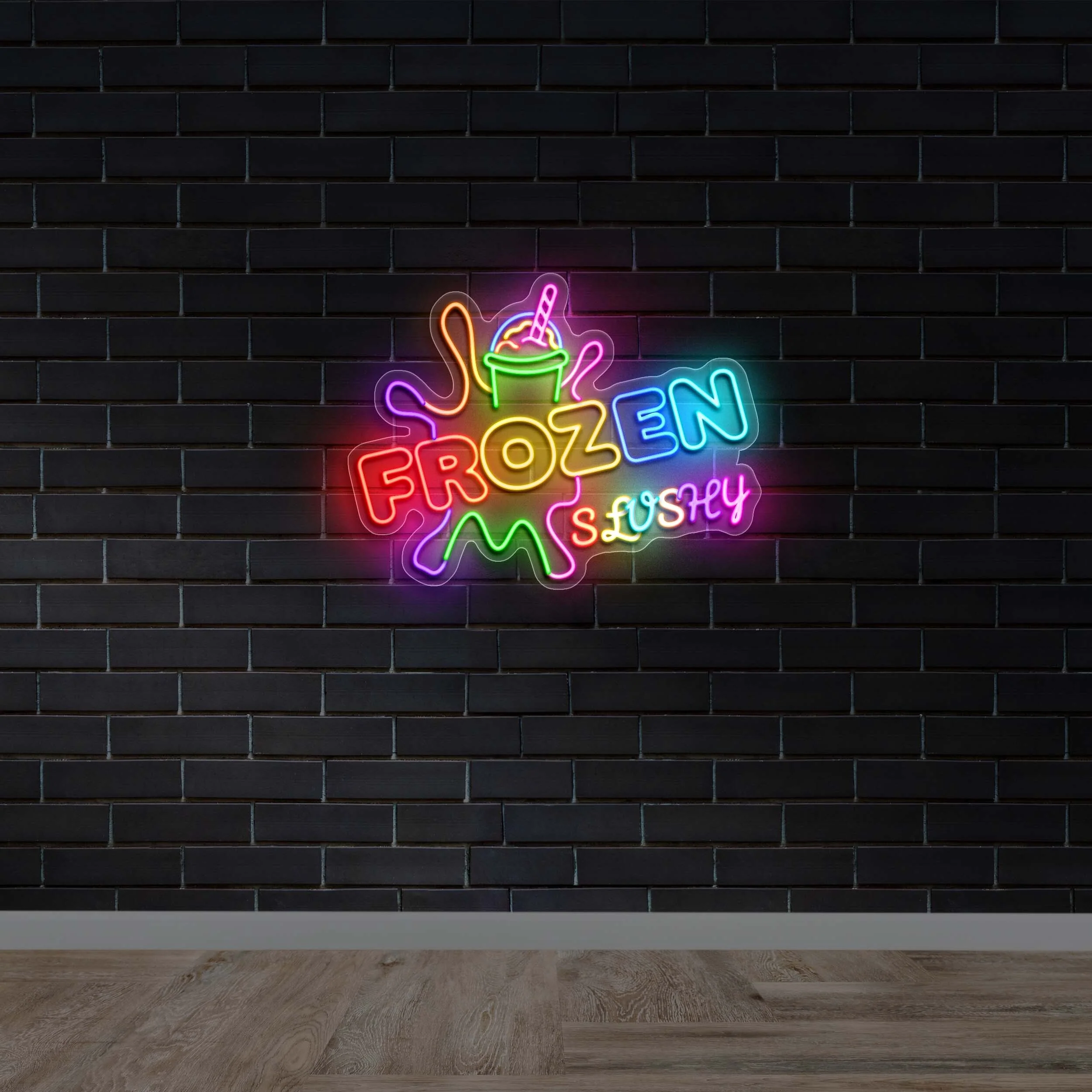 FOUNTAIN SLUSHY  - Premium Neon Artwork