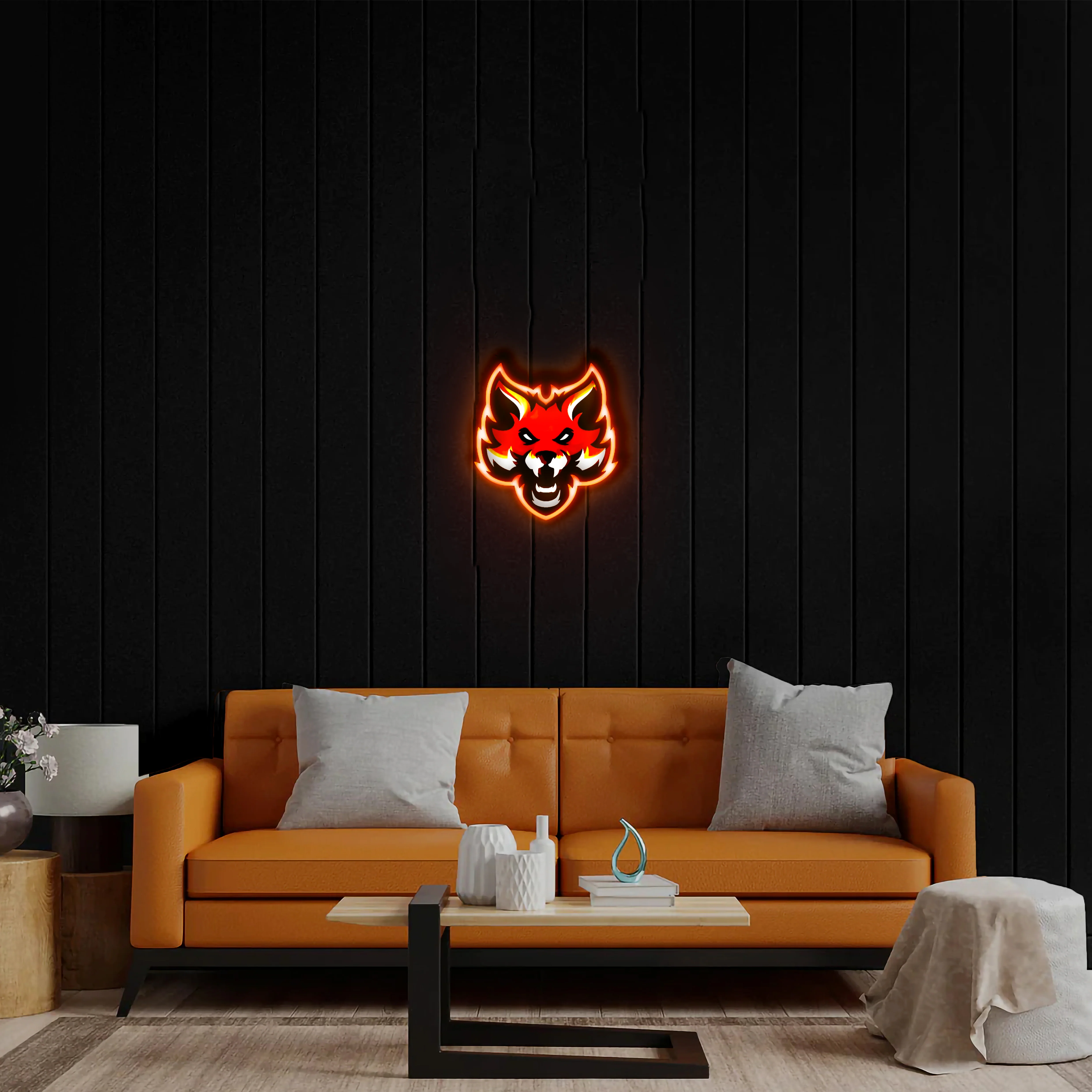 Fox - Premium Neon Artwork