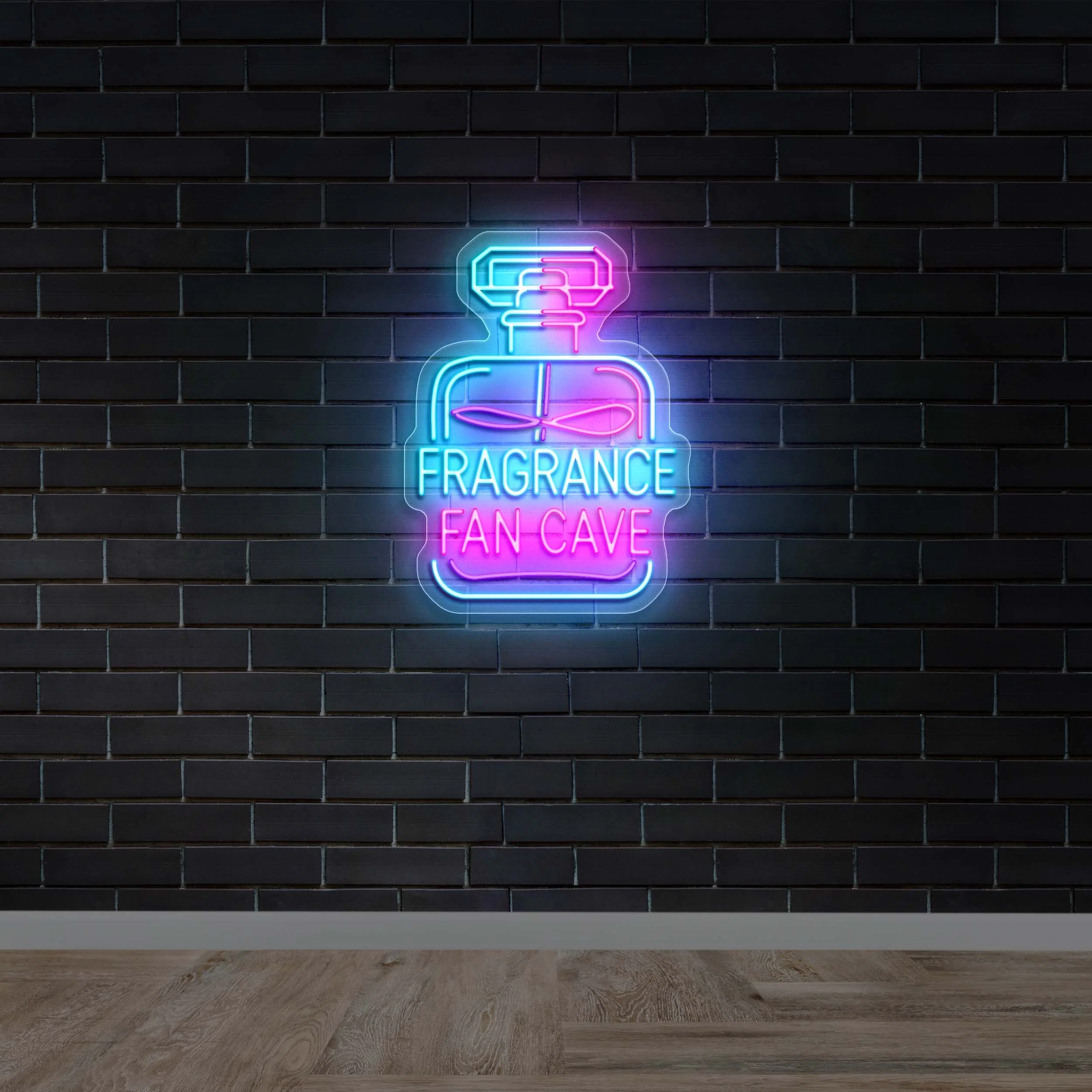 FRAGRANCE FAN CAVE - Premium Neon Artwork