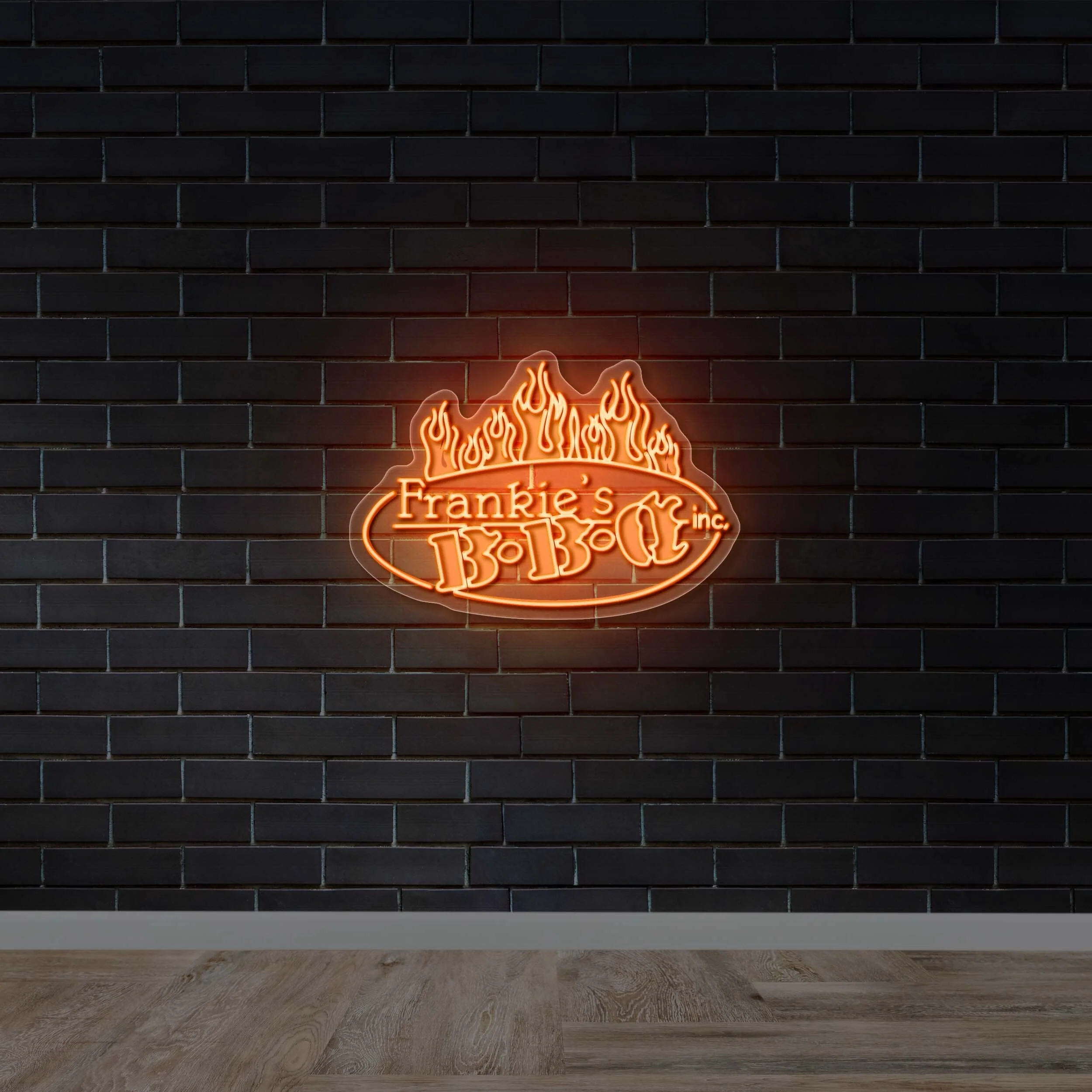 Frankie's BBQ - Premium Neon Artwork