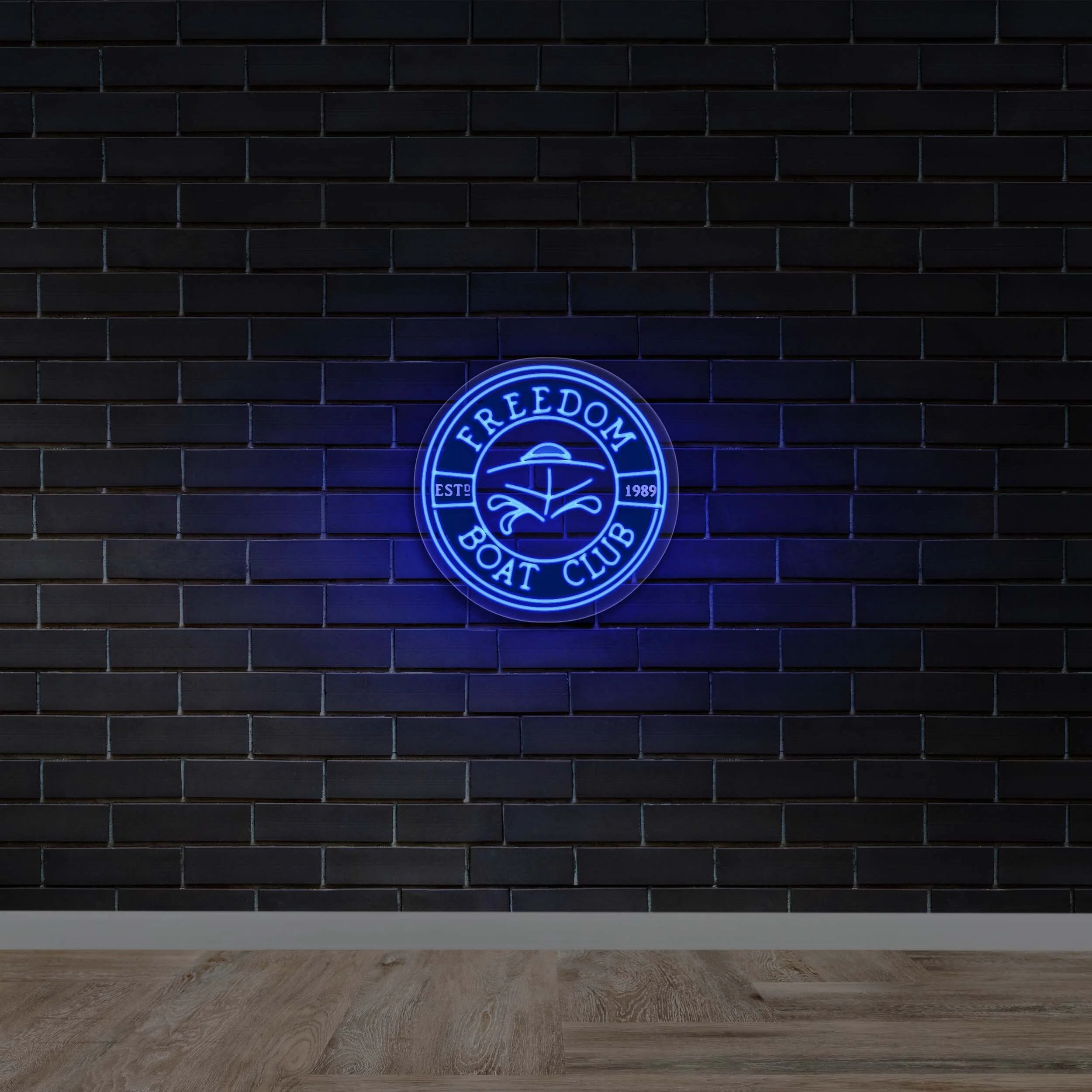Freedom Boat Club - Premium Neon Artwork