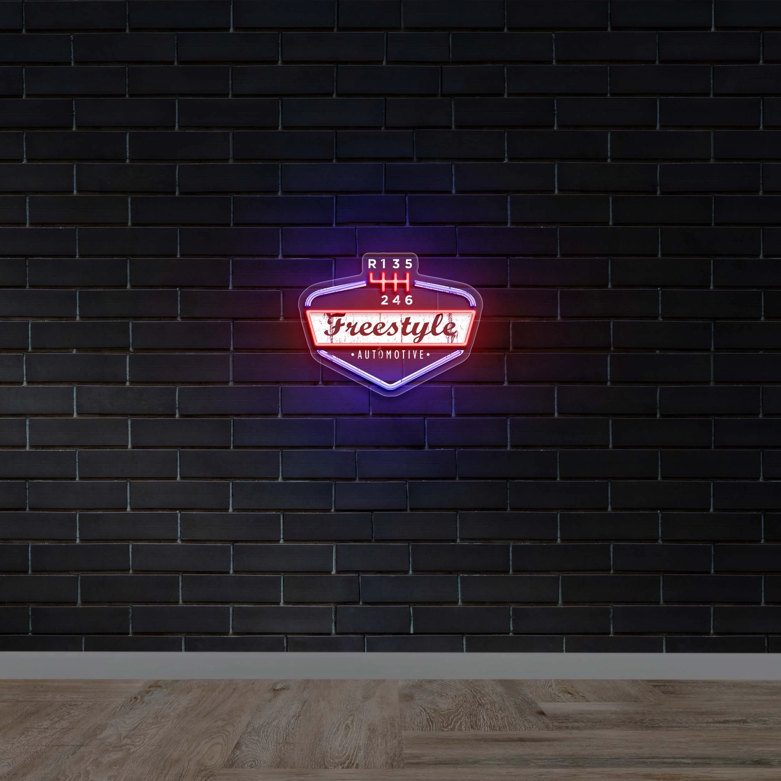 Freestyle Automotive - Premium Neon Artwork