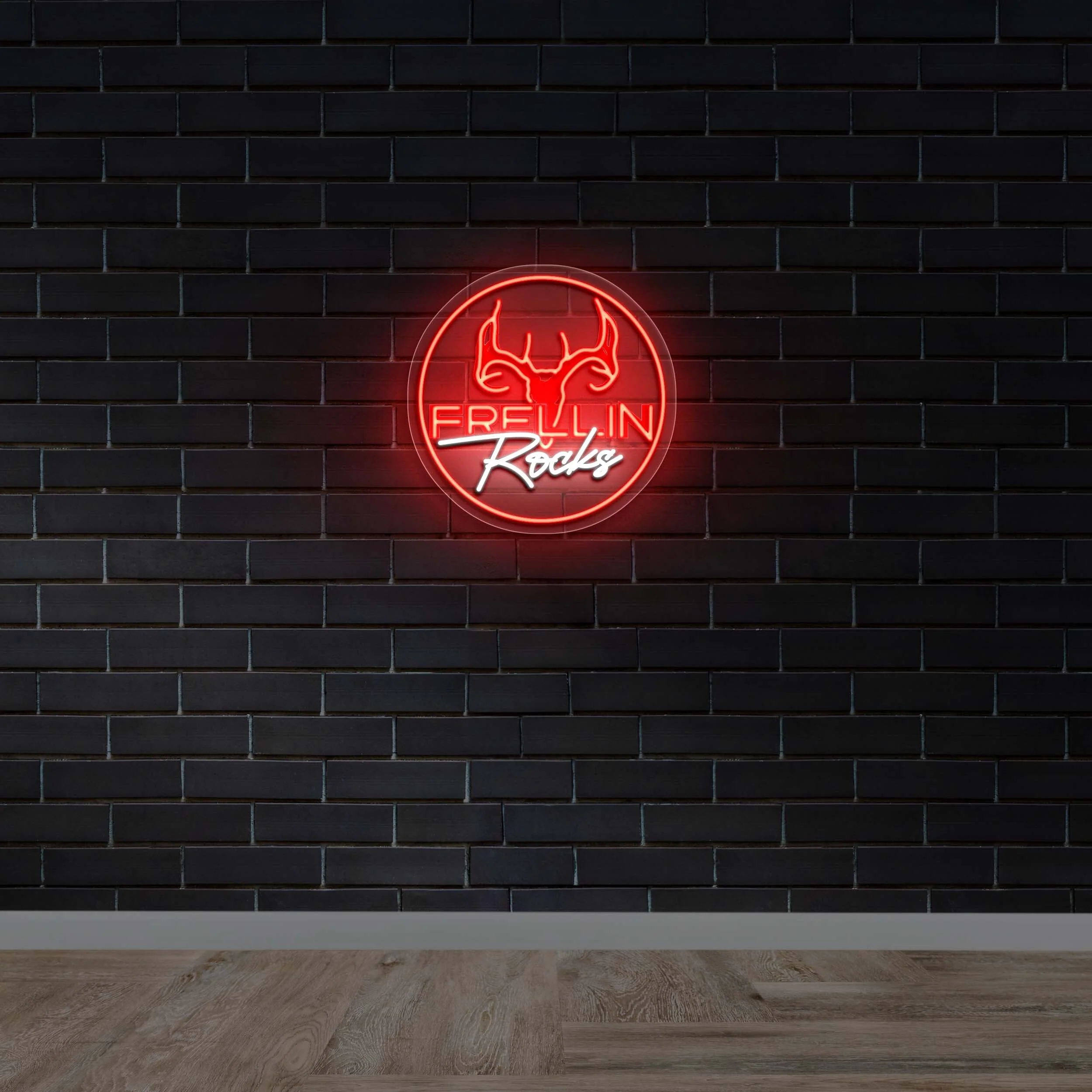 Frellin Rocks - Premium Neon Artwork