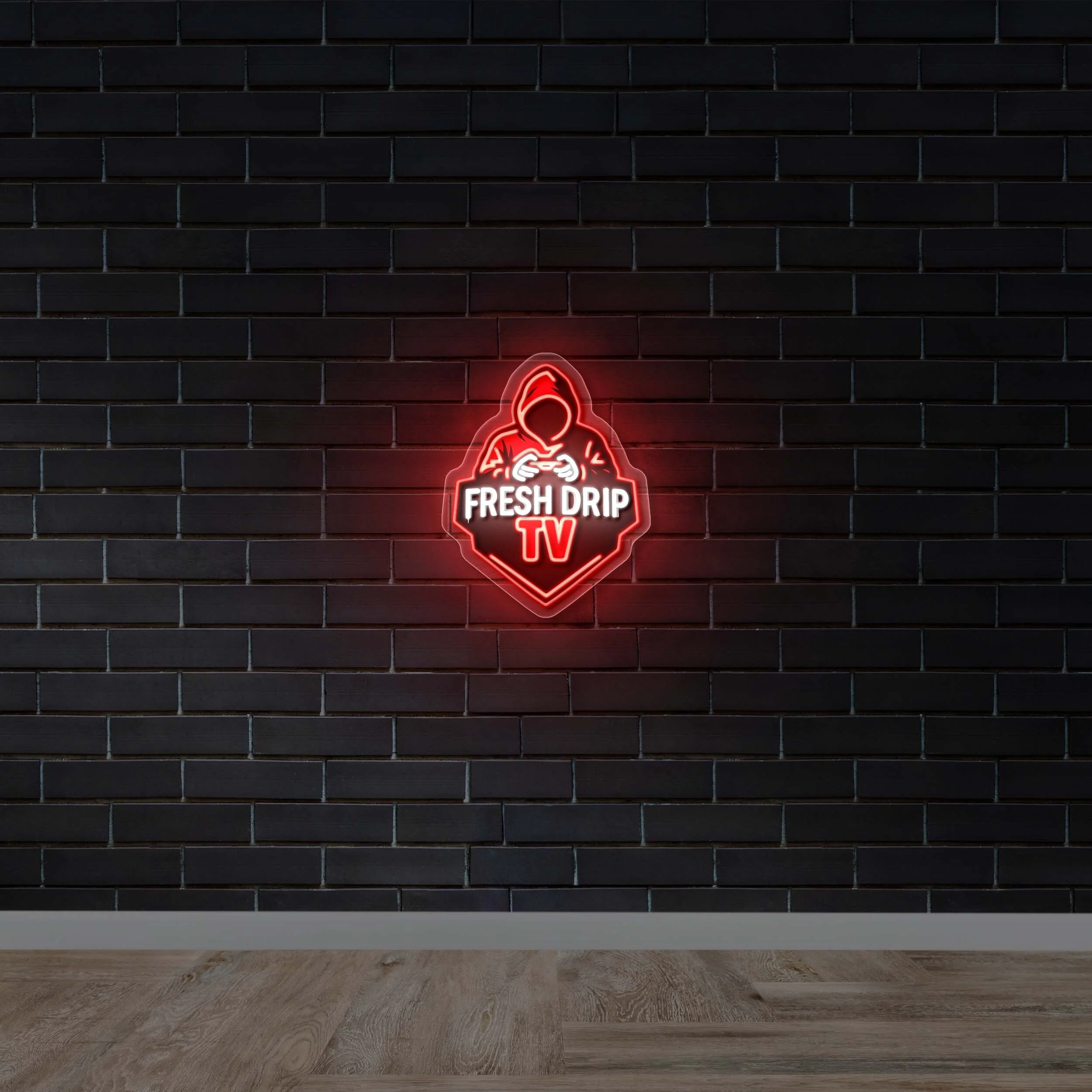 Fresh Drip - Premium Neon Artwork