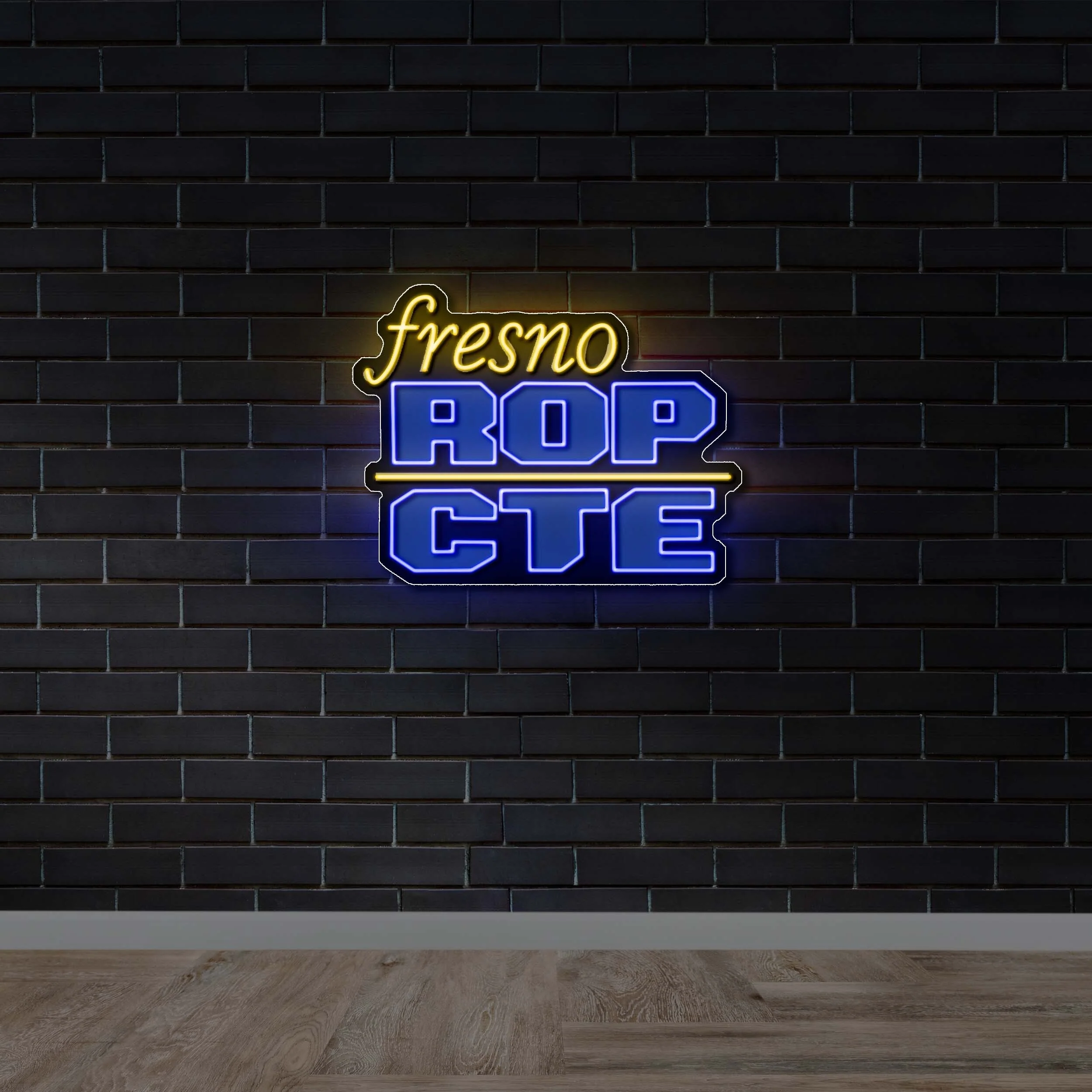 FRESNO ROP CTE - Premium Neon Artwork