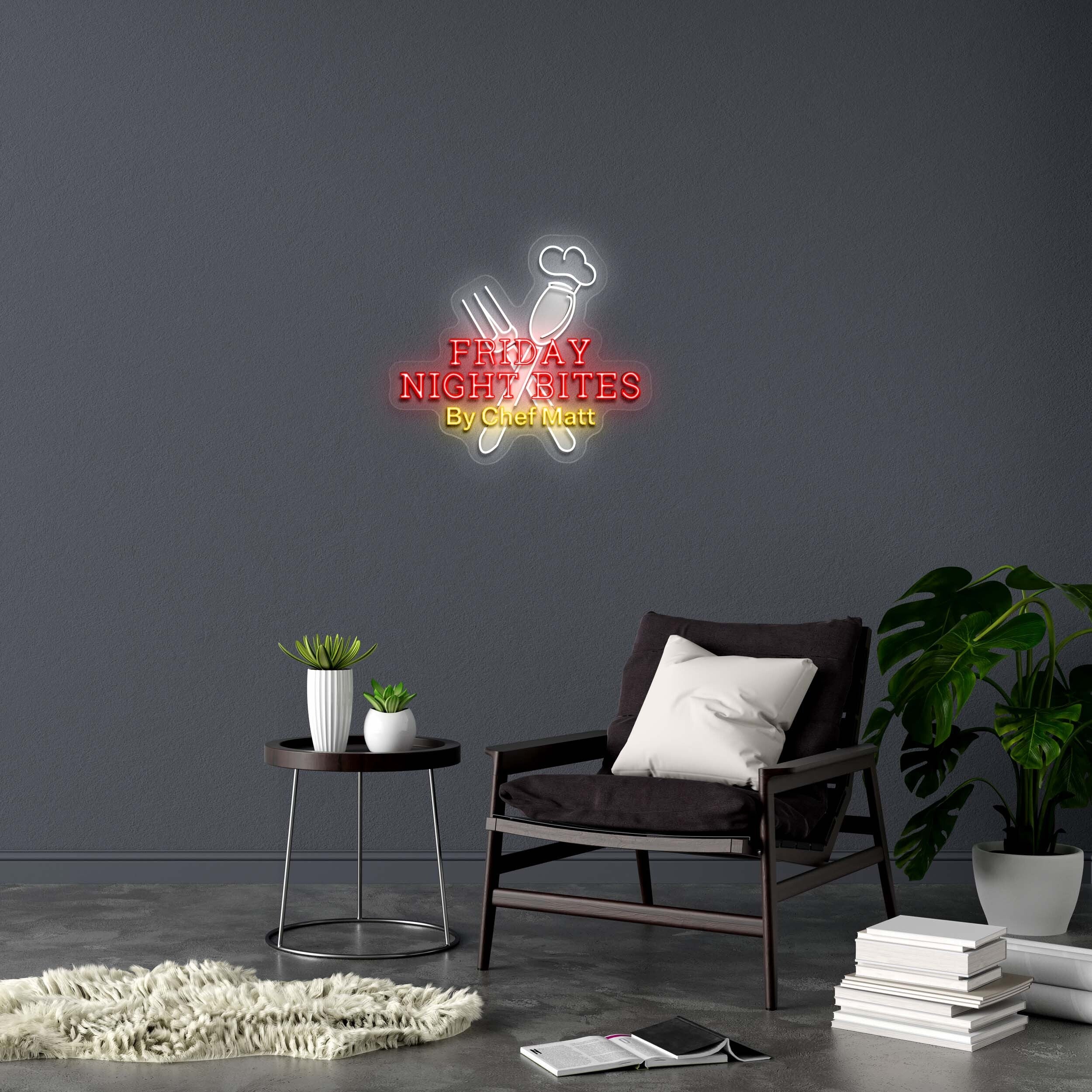 FRIDAY NIGHT BITES - Premium Neon Artwork - Image 2