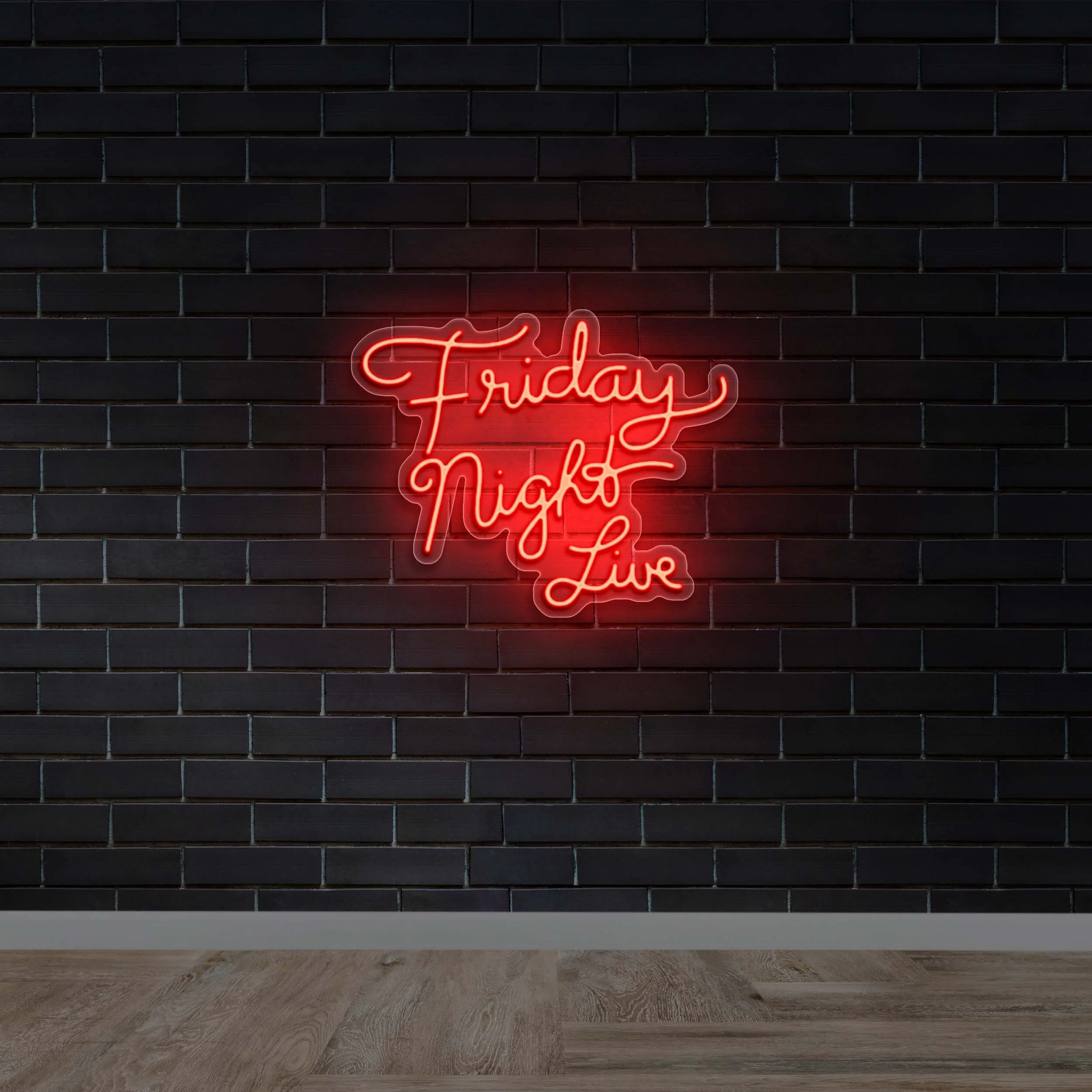 Friday Night Live - Premium Neon Artwork