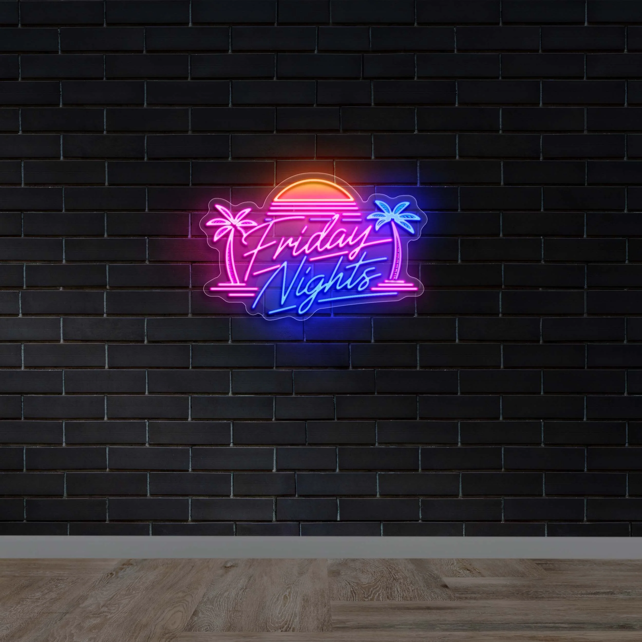 Friday Nights - Premium Neon Artwork
