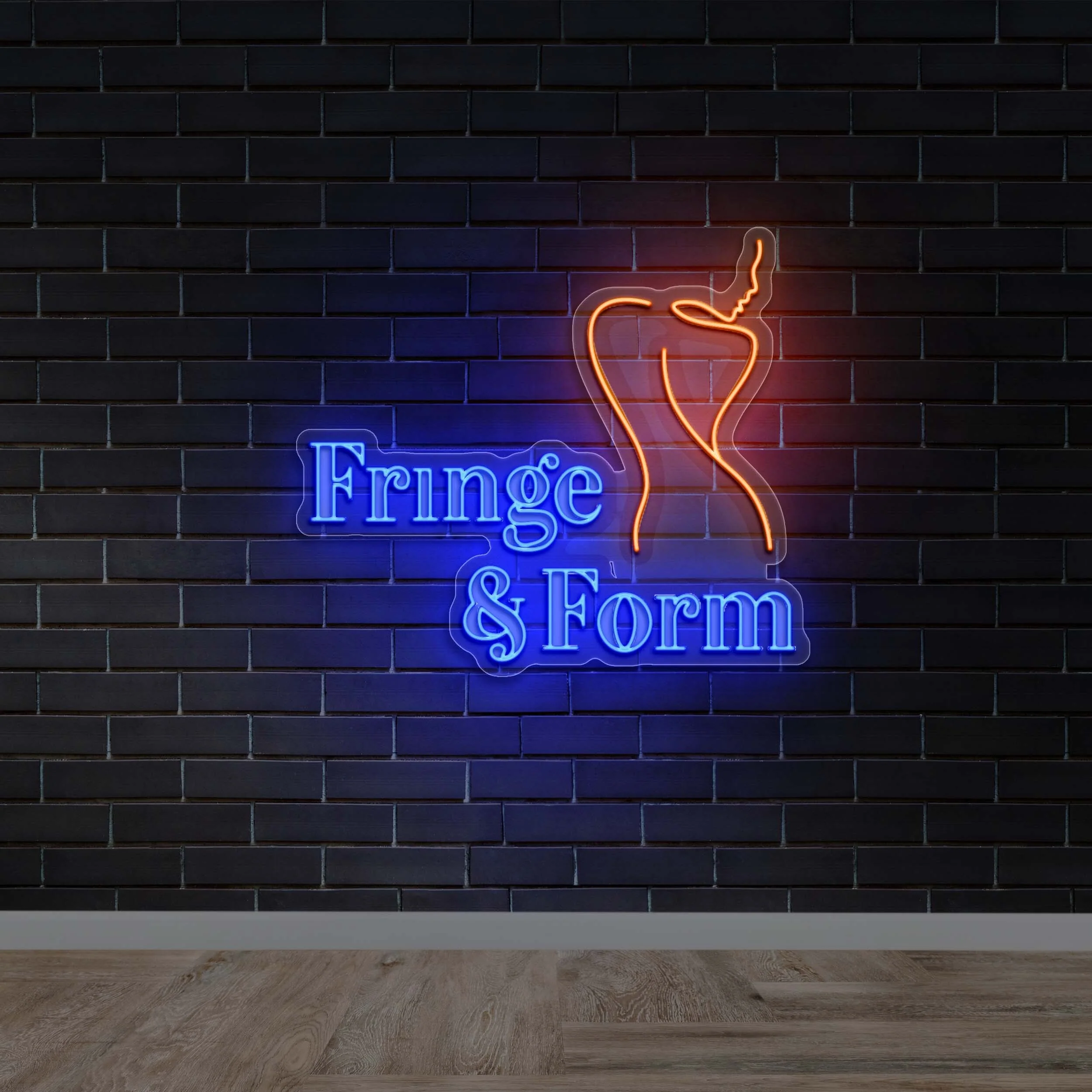 Fringe & Form - Premium Neon Artwork
