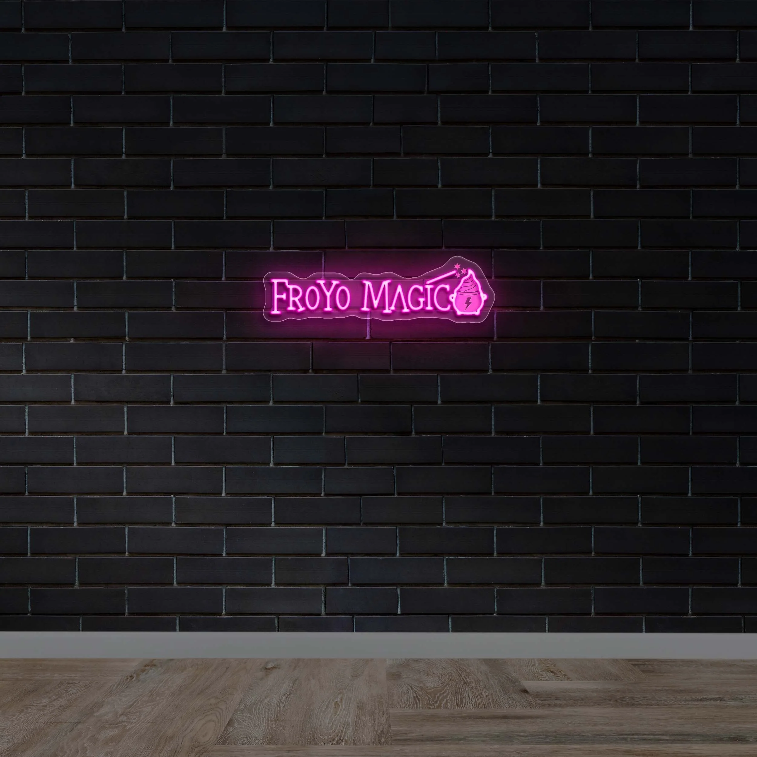 Froyo Magic - Premium Neon Artwork