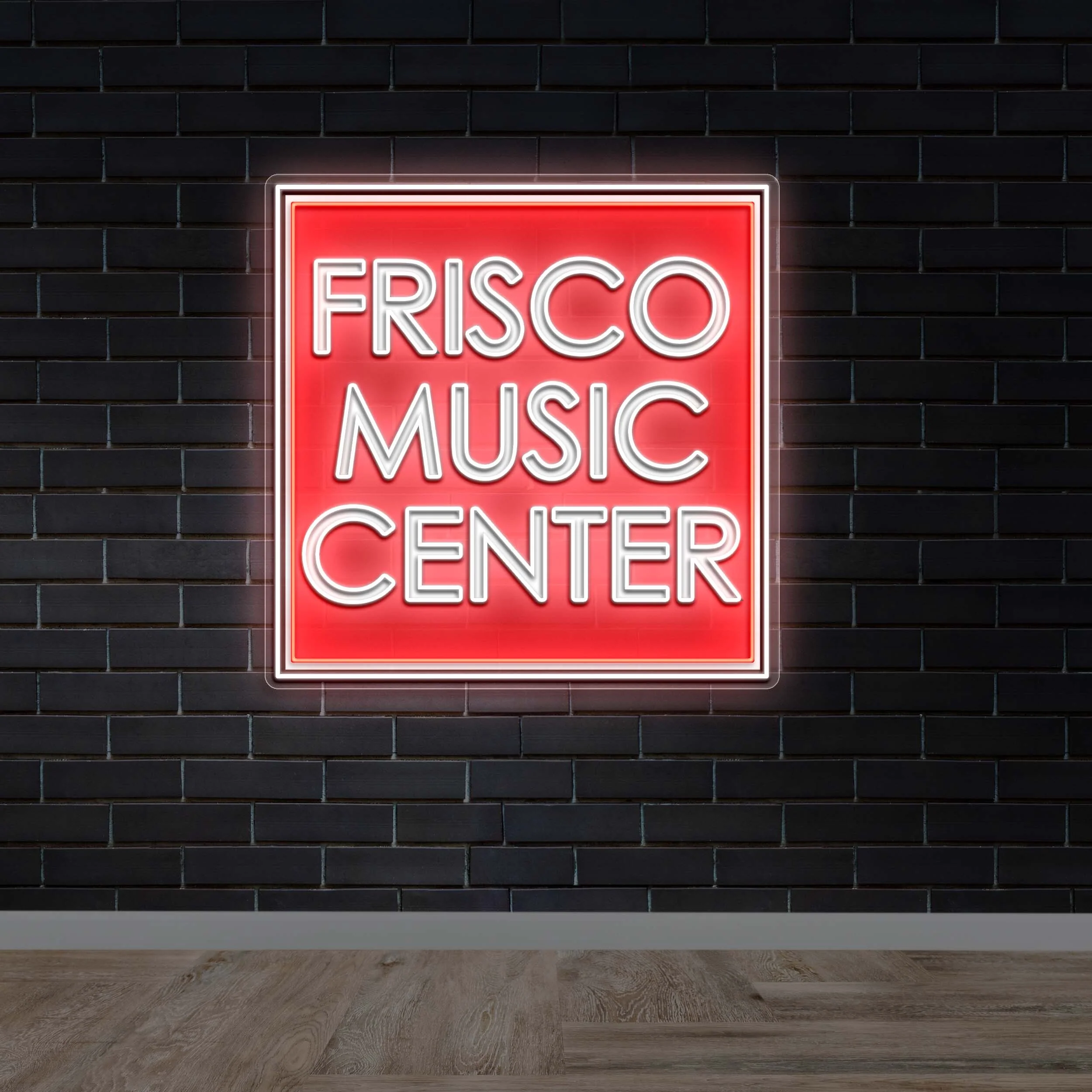 FRISCO MUSIC CENTER - Premium Neon Artwork
