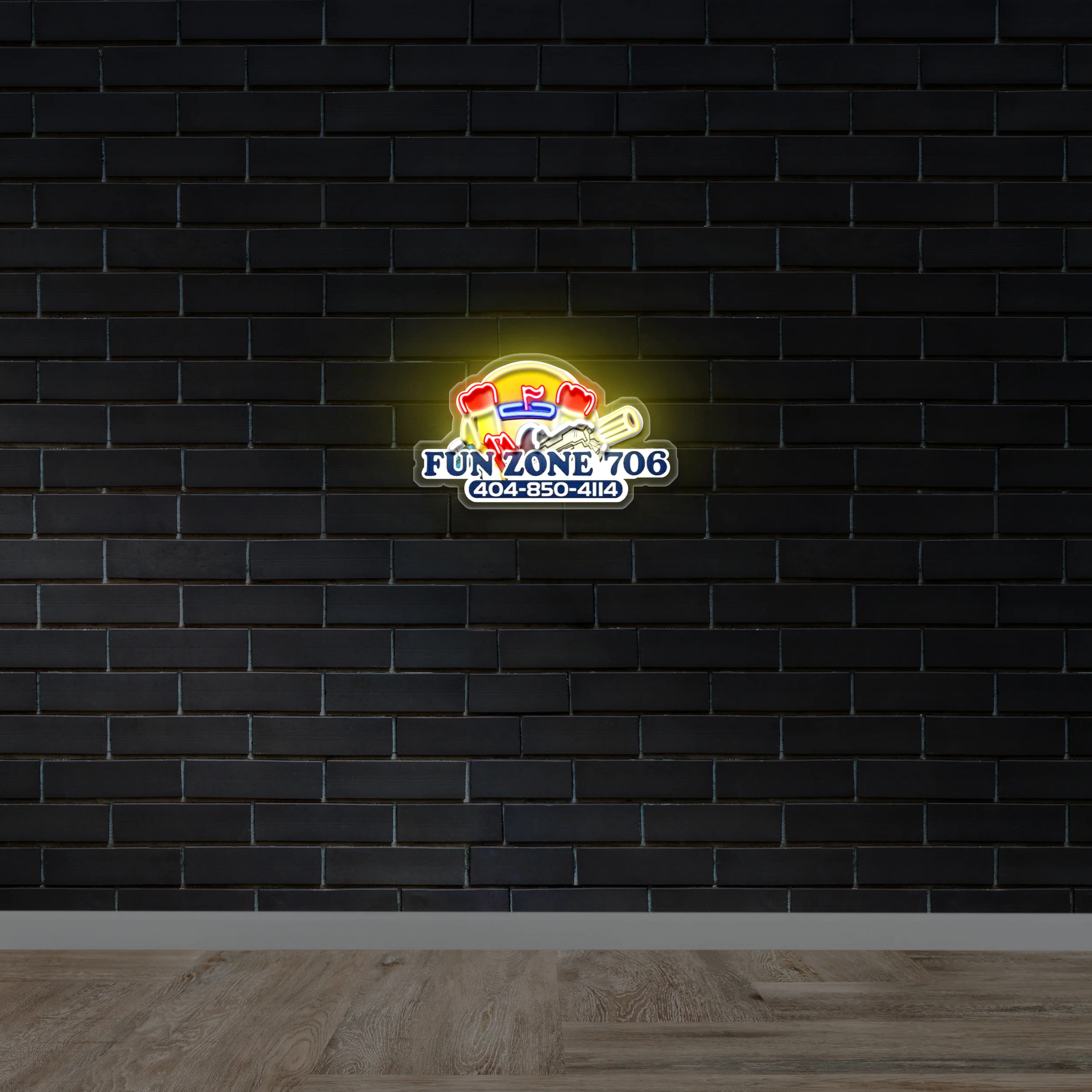 FUN ZONE 706 - Premium Neon Artwork