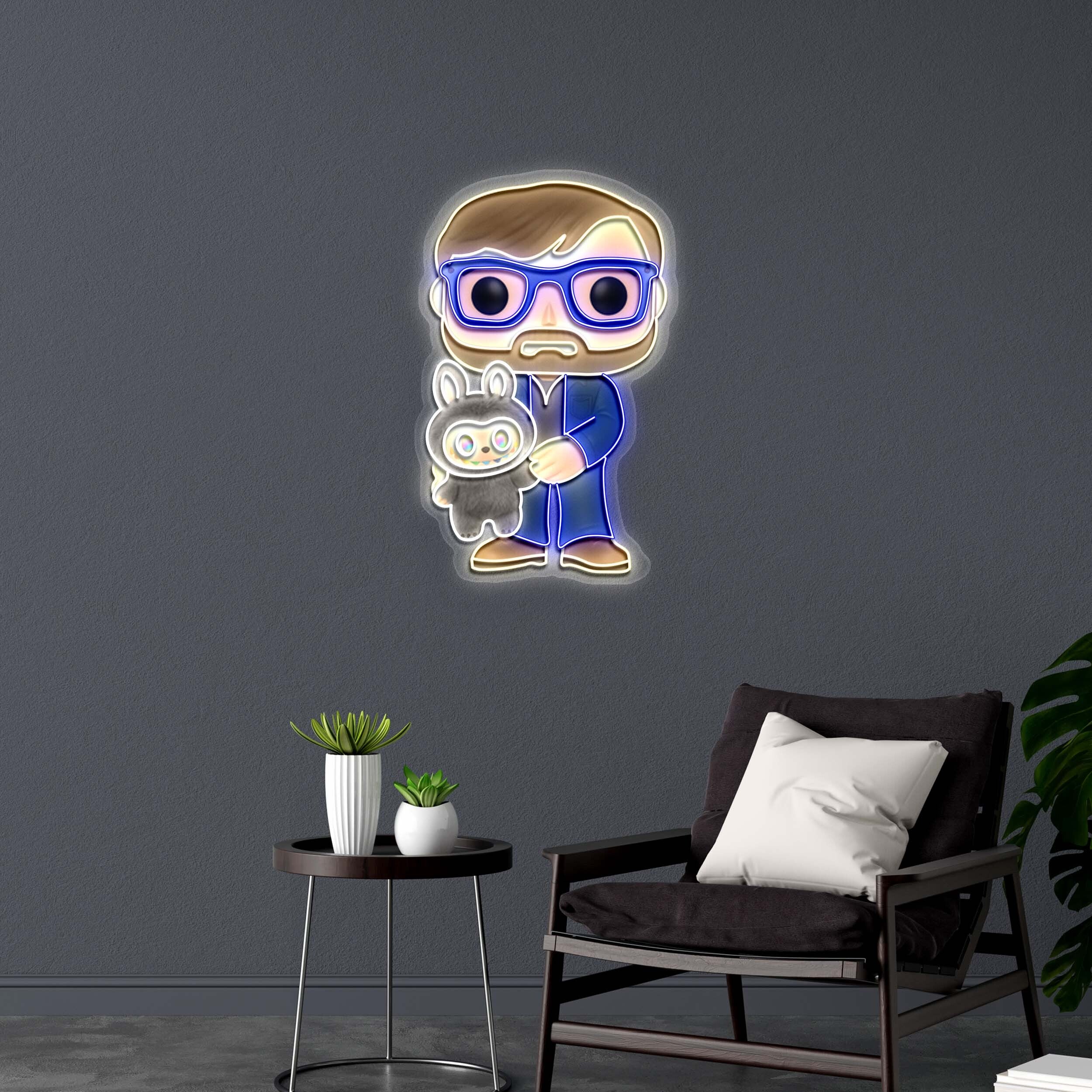 Funko Pop | 2nd Version - Premium Neon Artwork