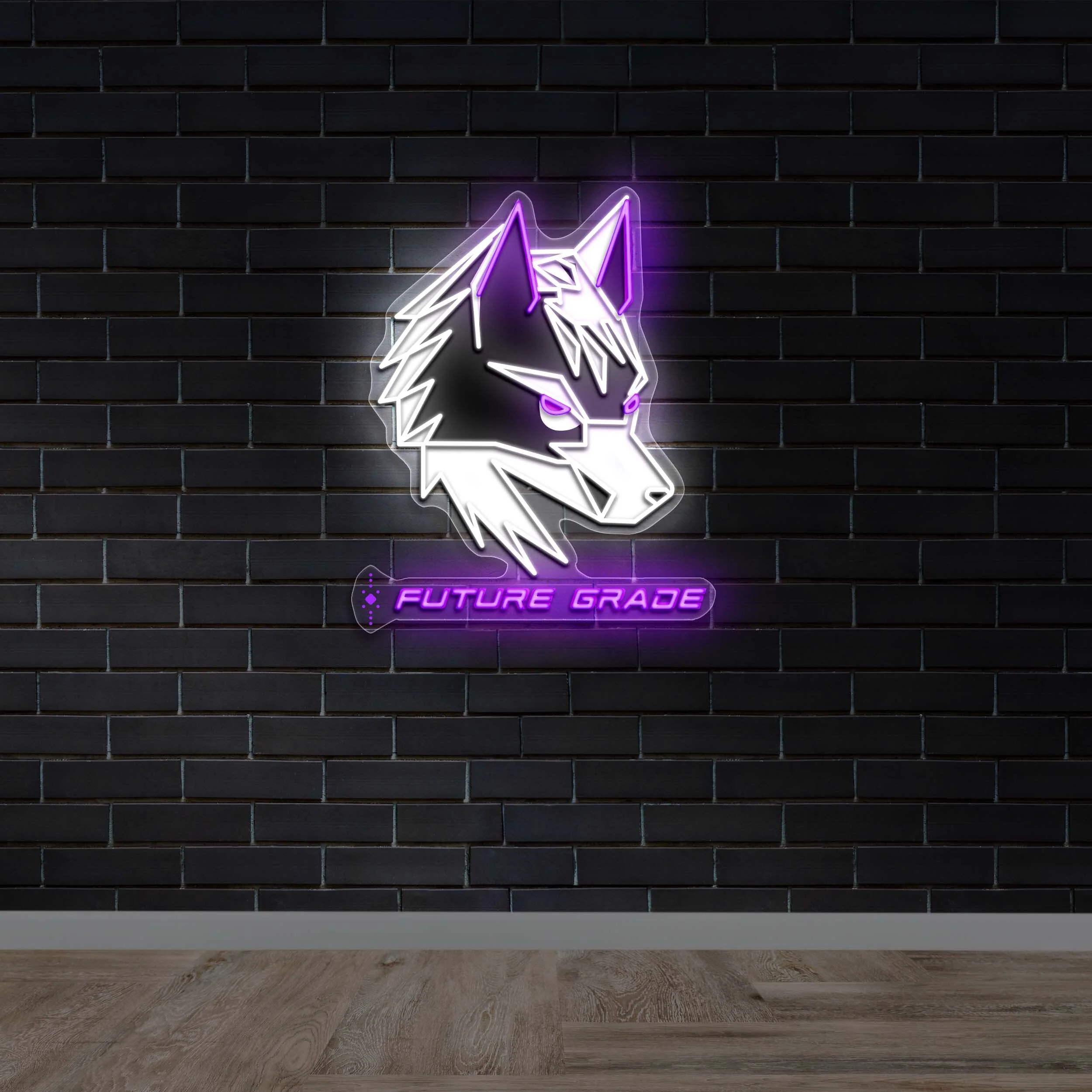 Future Grade - Premium Neon Artwork