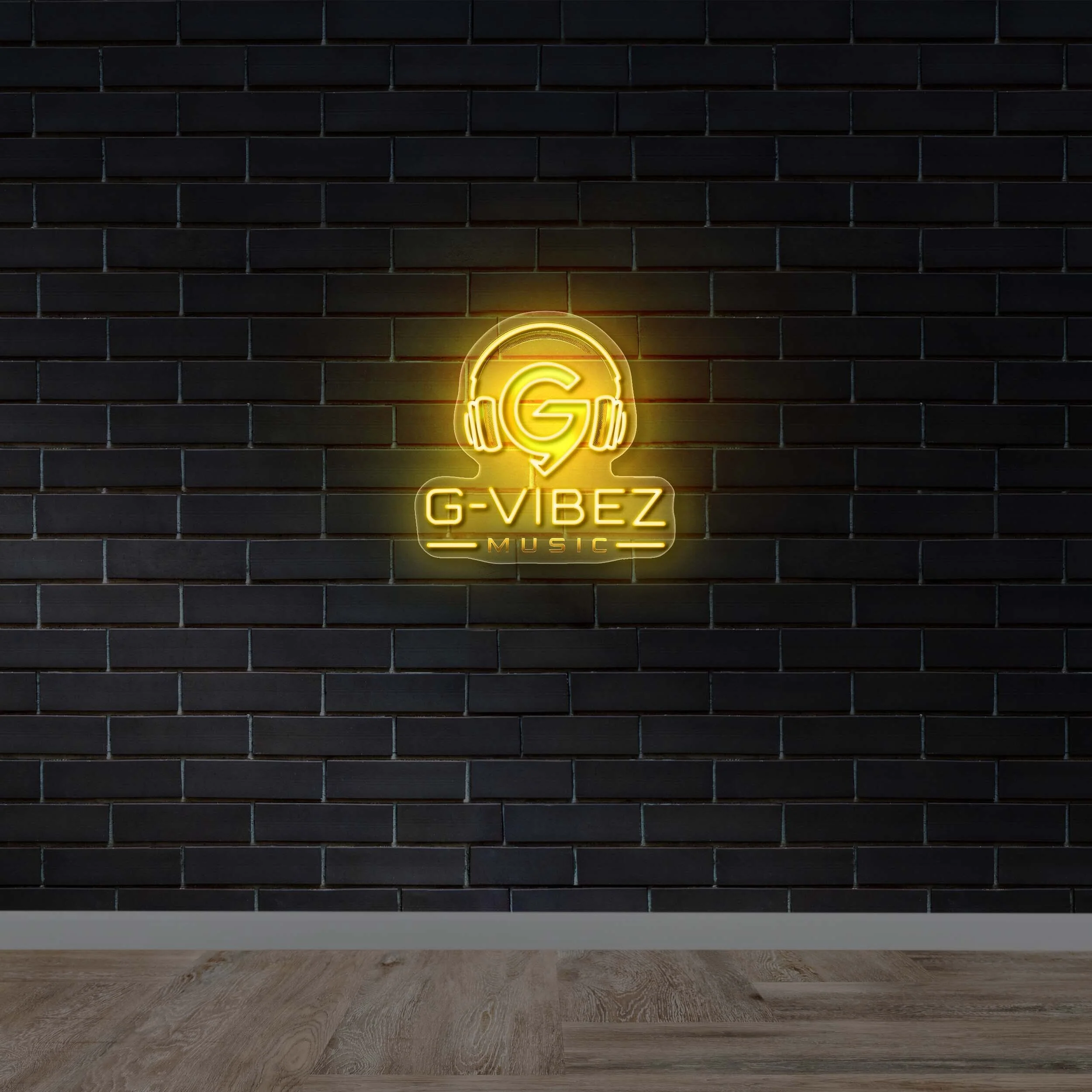 G-Vibez Music - Premium Neon Artwork