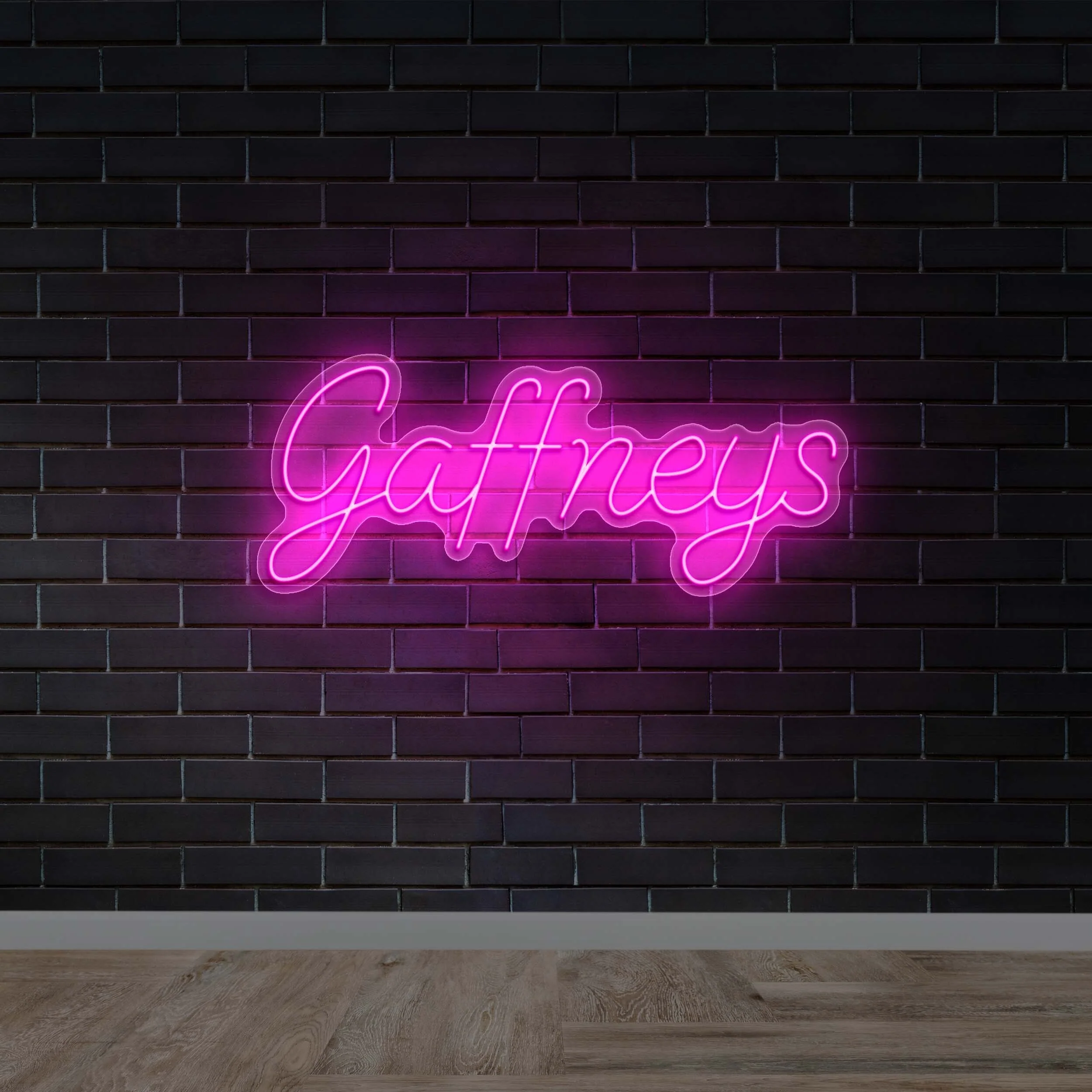 Gaffneys - Premium Neon Artwork
