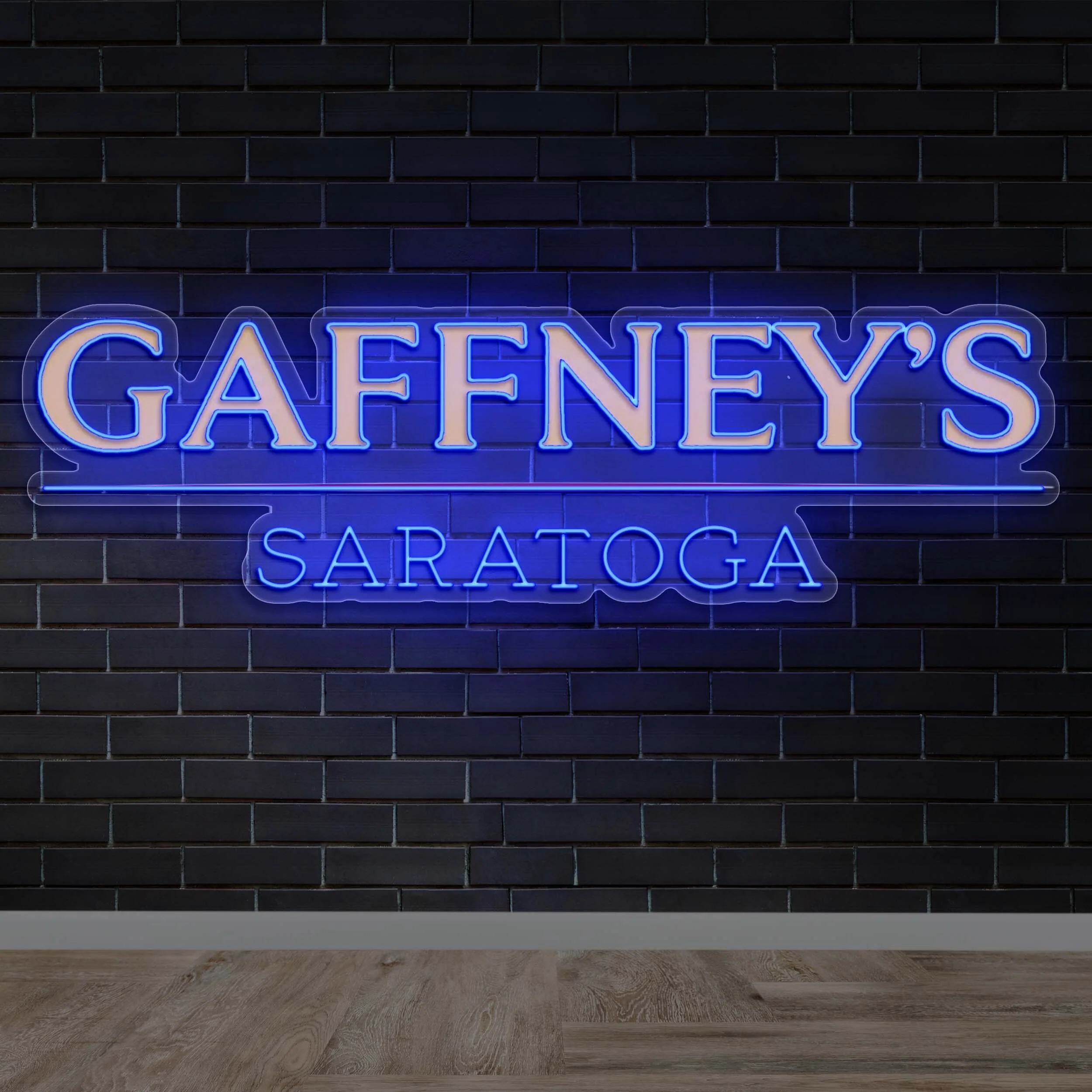 GAFFNEY'S SARATOGA - Premium Neon Artwork