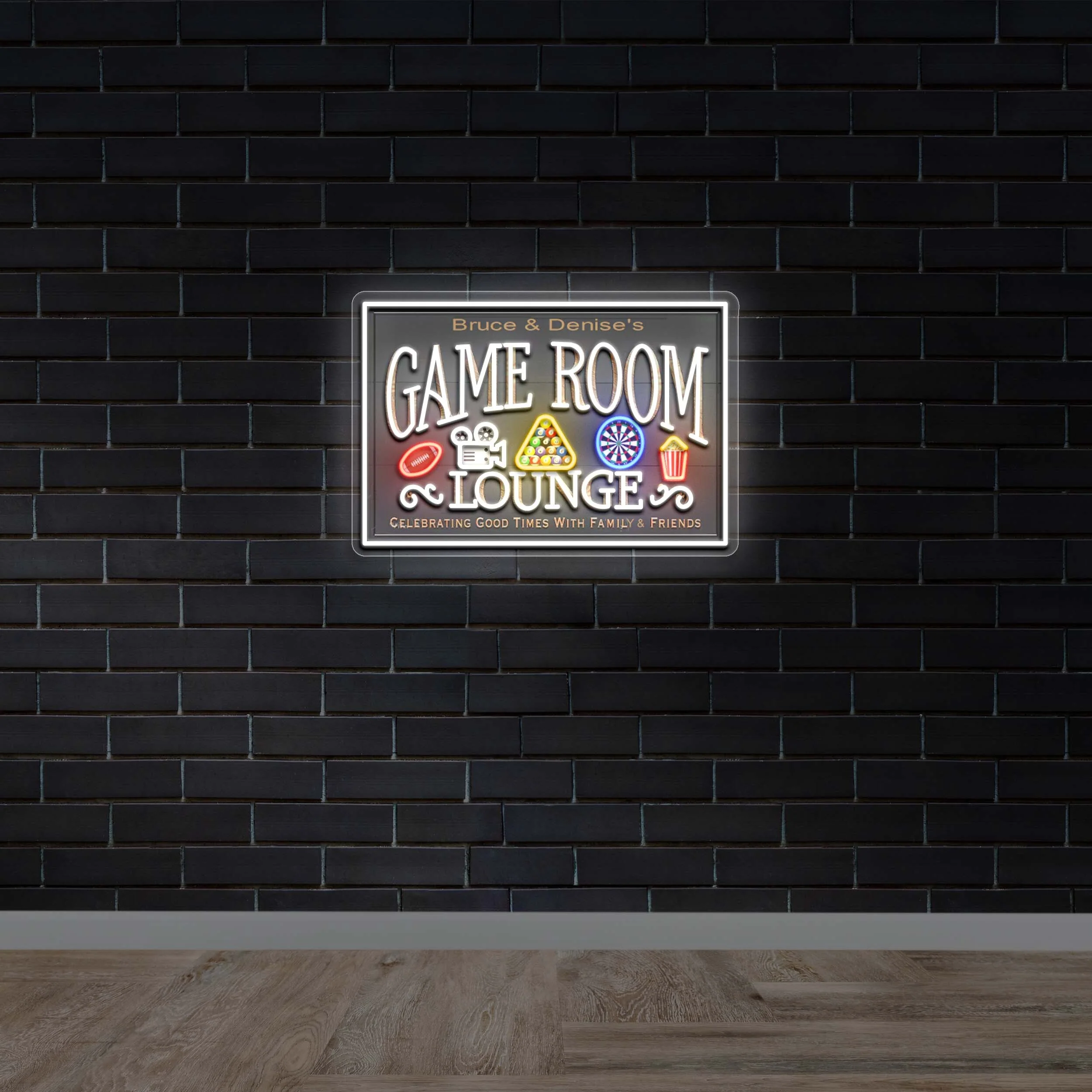 GAME ROOM | 2nd Version - Premium Neon Artwork