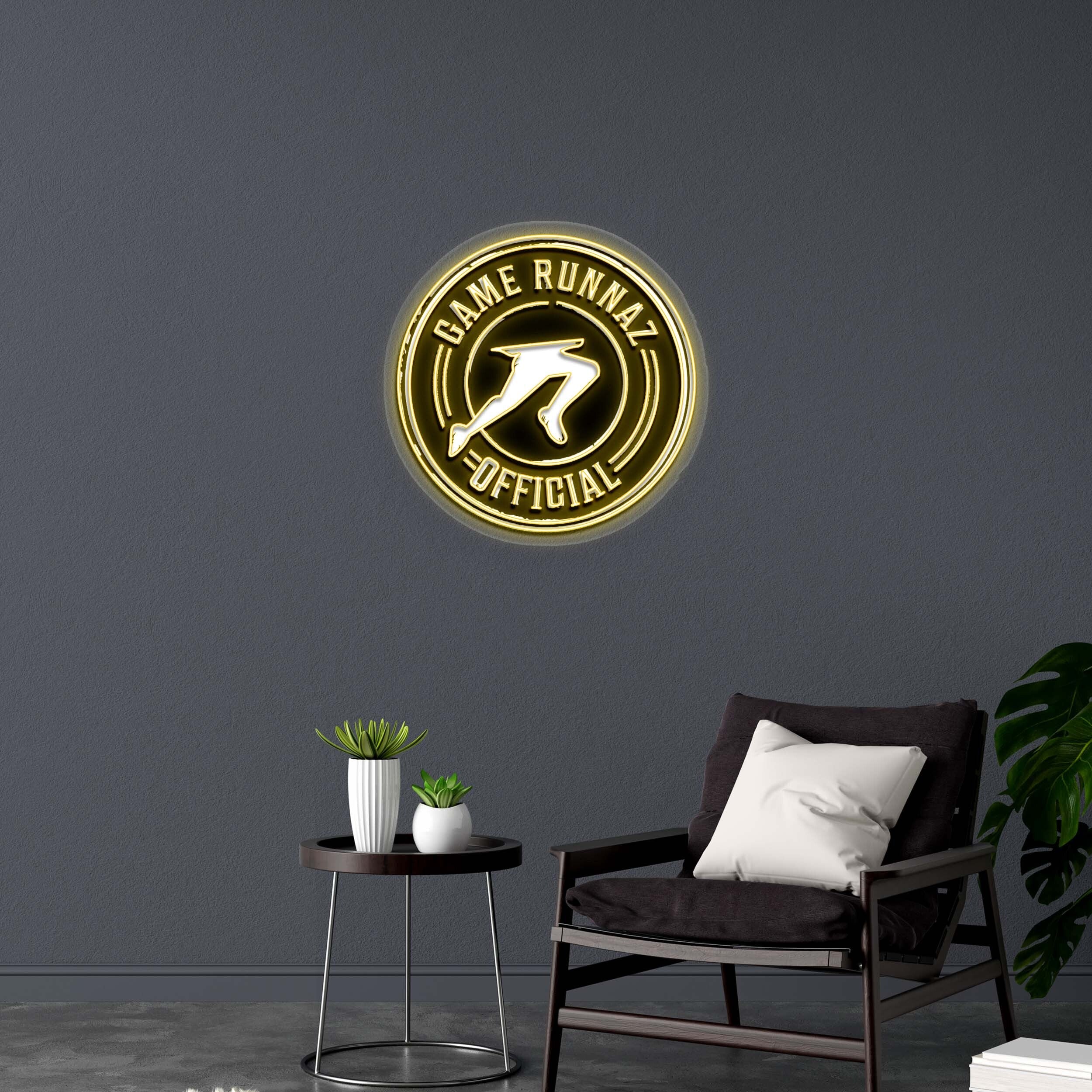 GAME RUNNAZ OFFICIAL - Premium Neon Artwork