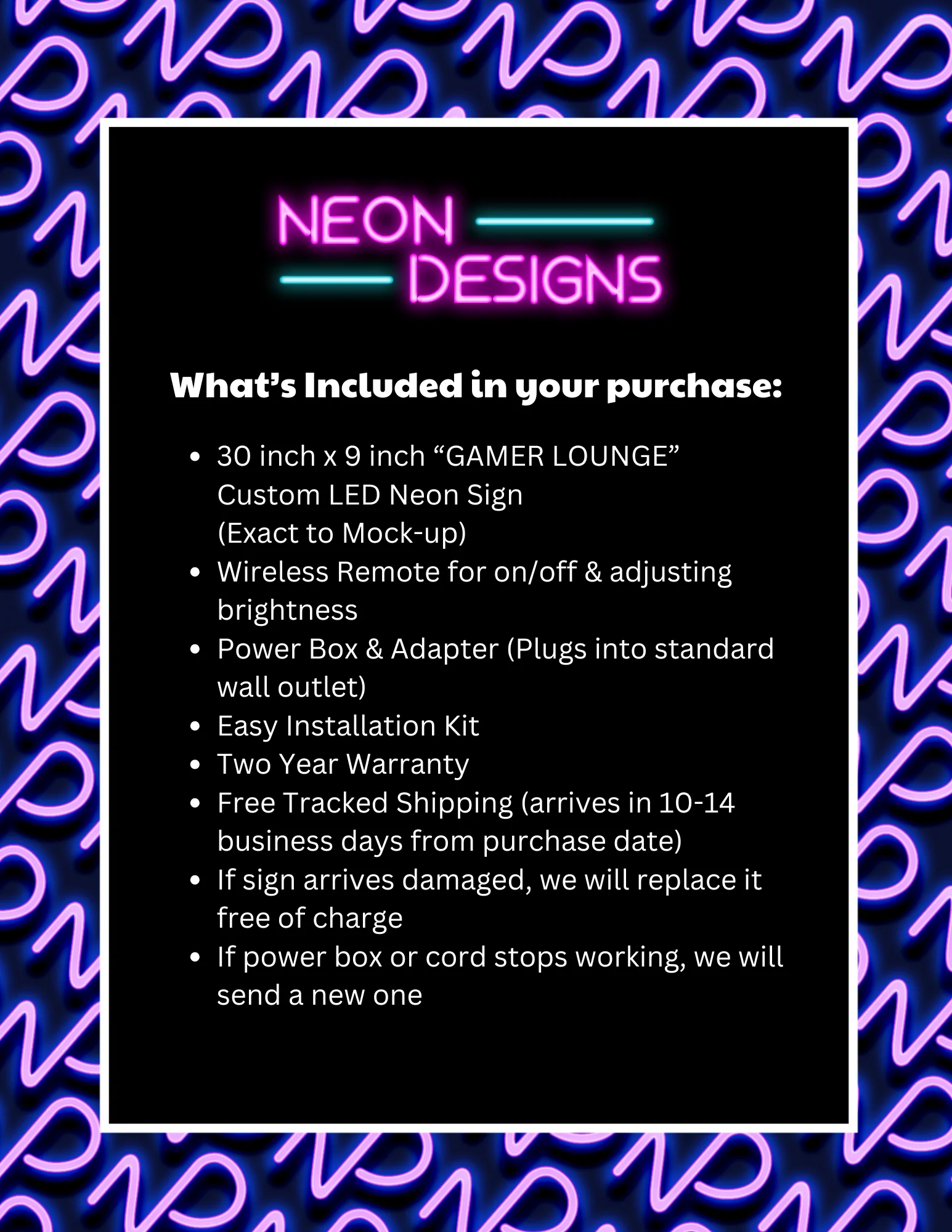 GAMER LOUNGE - Premium Neon Artwork - Image 2