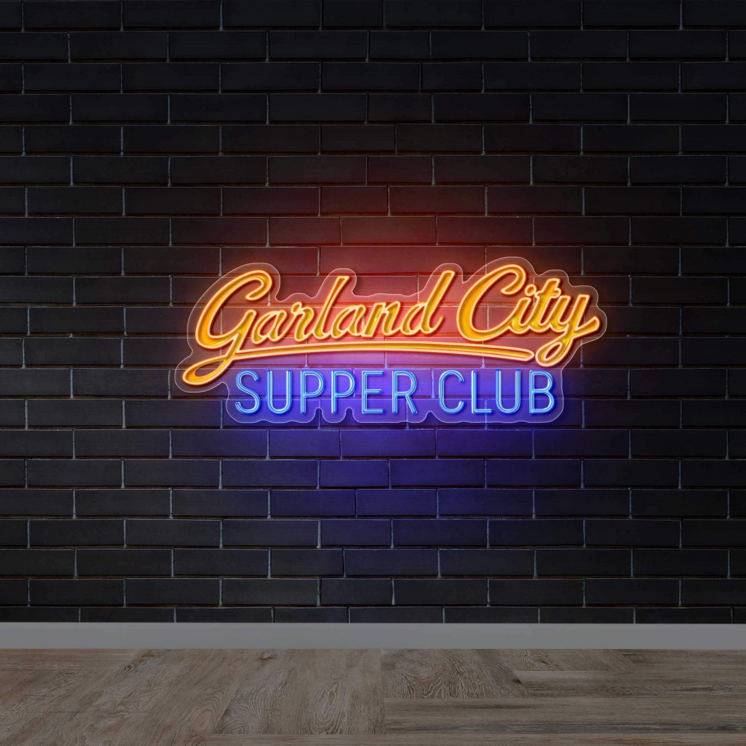 Garland City Supper Club - Premium Neon Artwork