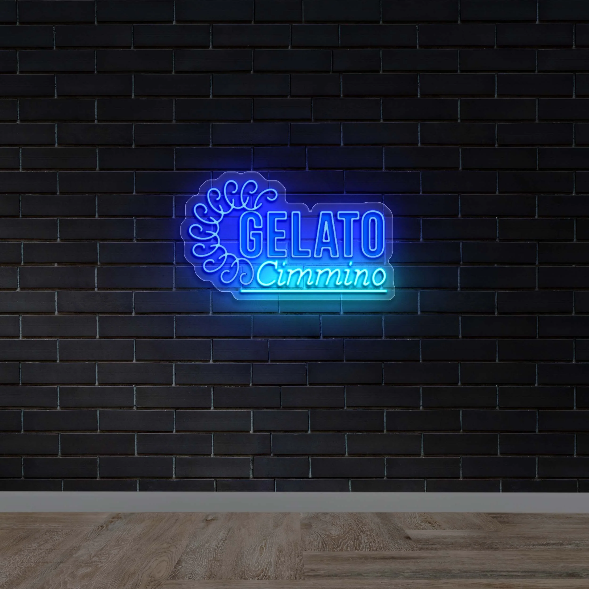GELATO Cimmino - Premium Neon Artwork