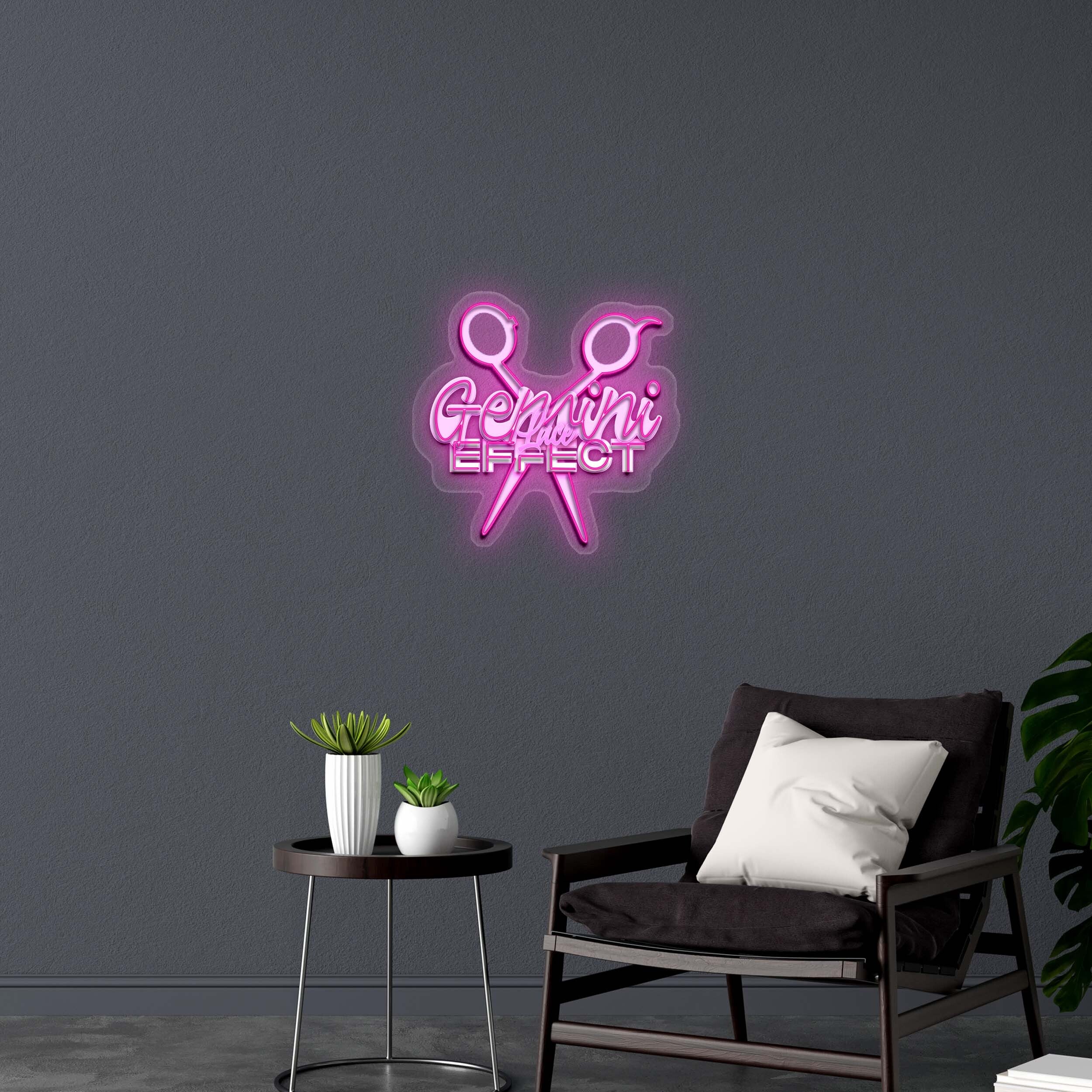 Gemini EFFECT - Premium Neon Artwork
